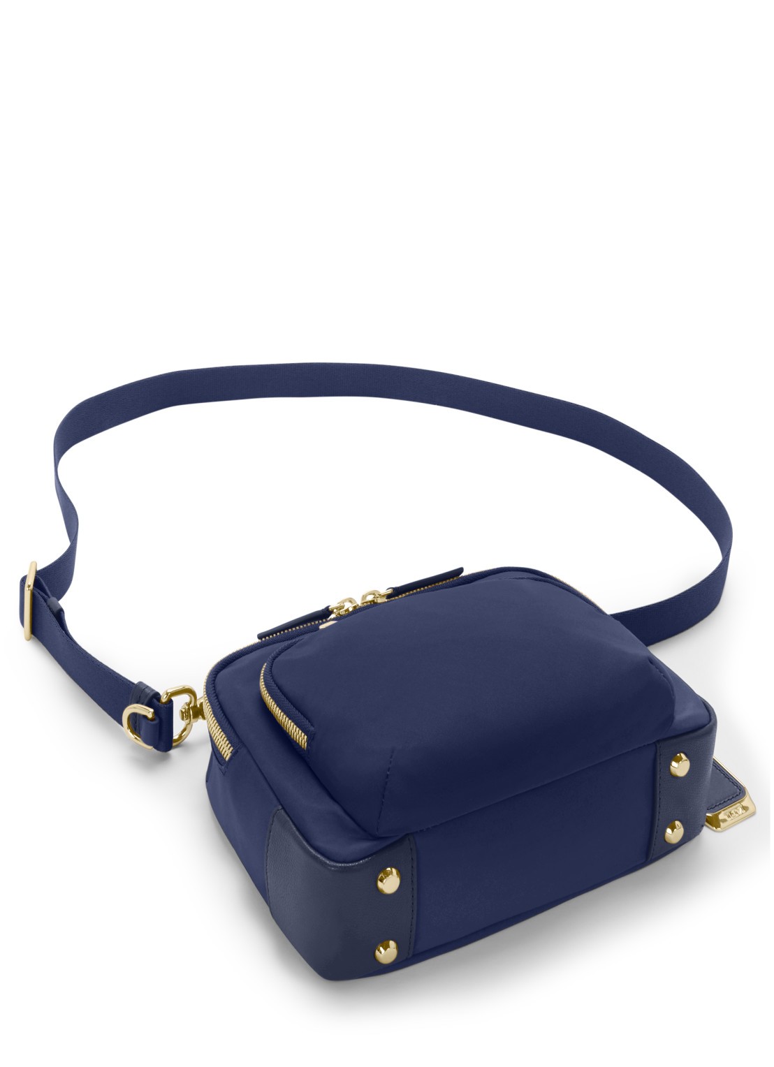 TUMI Teghan crossbodytas met leren details - detail 4 indigo