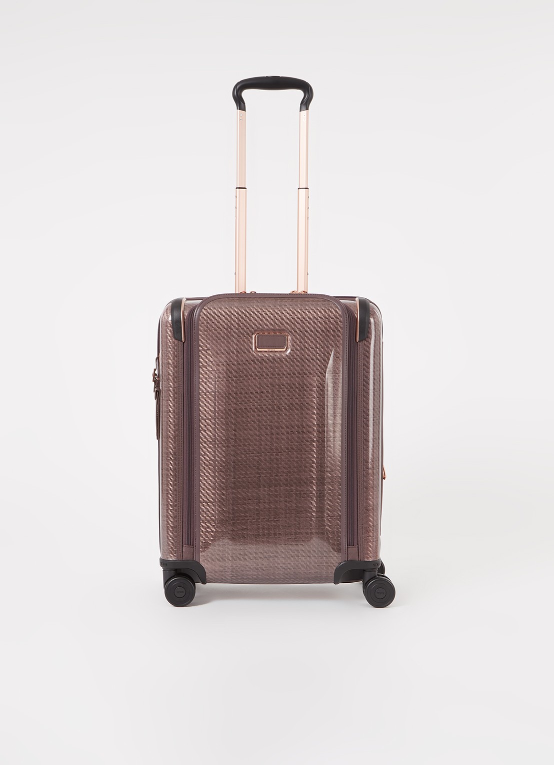 TUMI Tegra-Lite Continental Front Pocket spinner 55 cm - voorkant taupe
