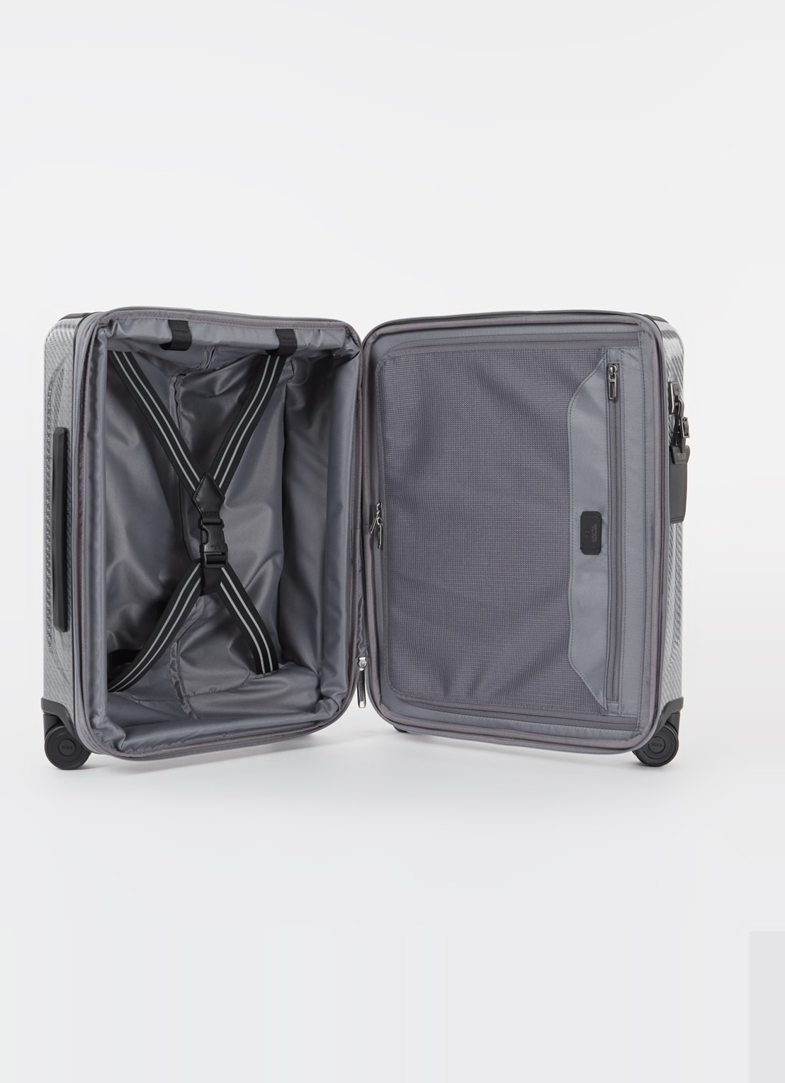TUMI Tegra-Lite Continental Front Pocket vergrootbare spinner 55 cm  - detail 3 grijs