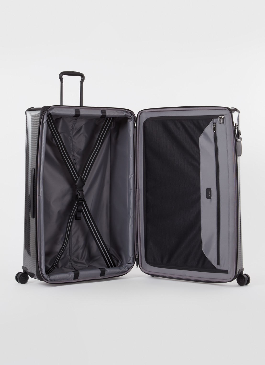 TUMI Tegra-Lite Worldwide Trip uitbreidbare spinner 86,5 cm - voorkant 2 antraciet