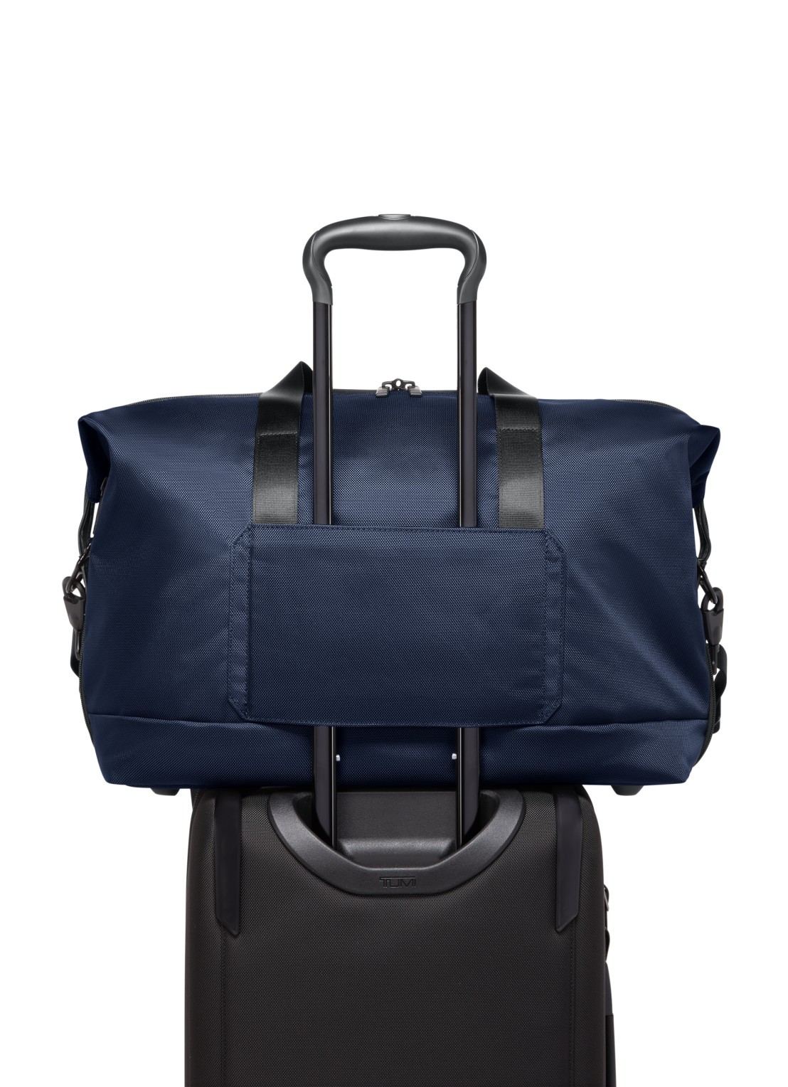TUMI Vergrootbare weekendtas met afneembare schouderriem - detail 4 donkerblauw
