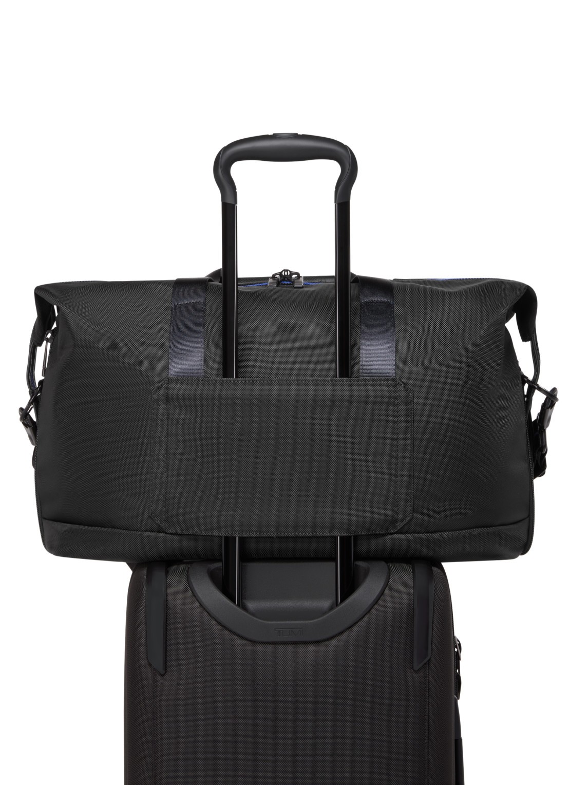 TUMI Vergrootbare weekendtas met afneembare schouderriem - detail 7 zwart