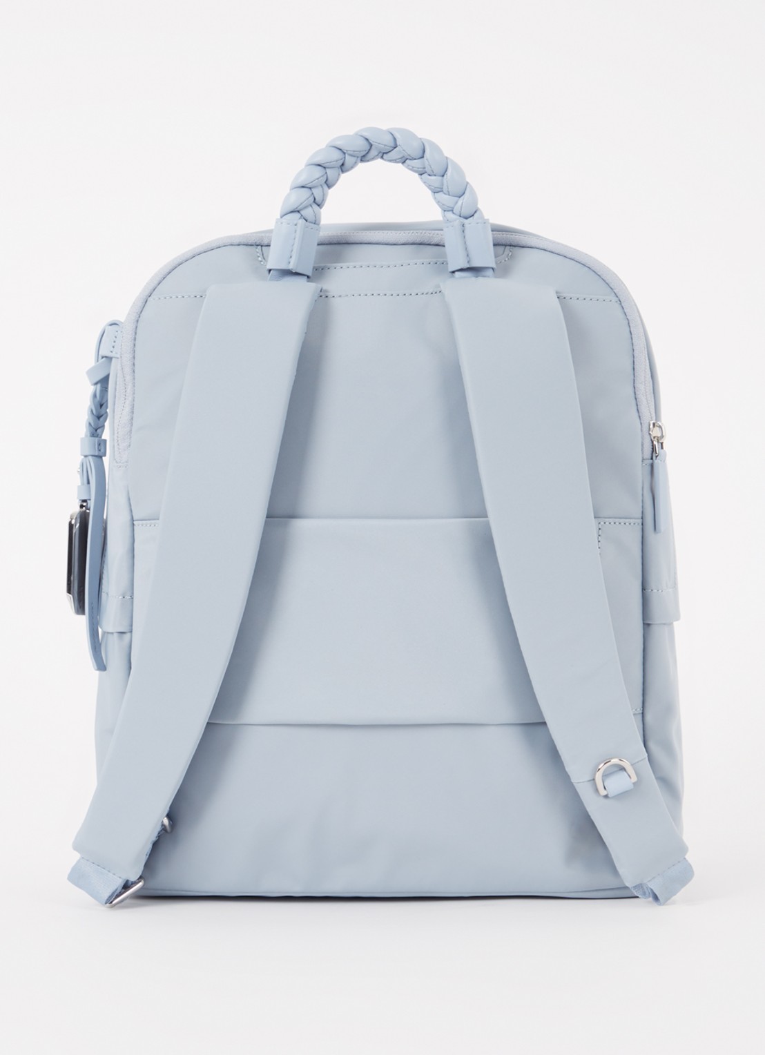 TUMI Voyageur Halsey rugzak met 14 inch laptopvak - achterkant lichtblauw