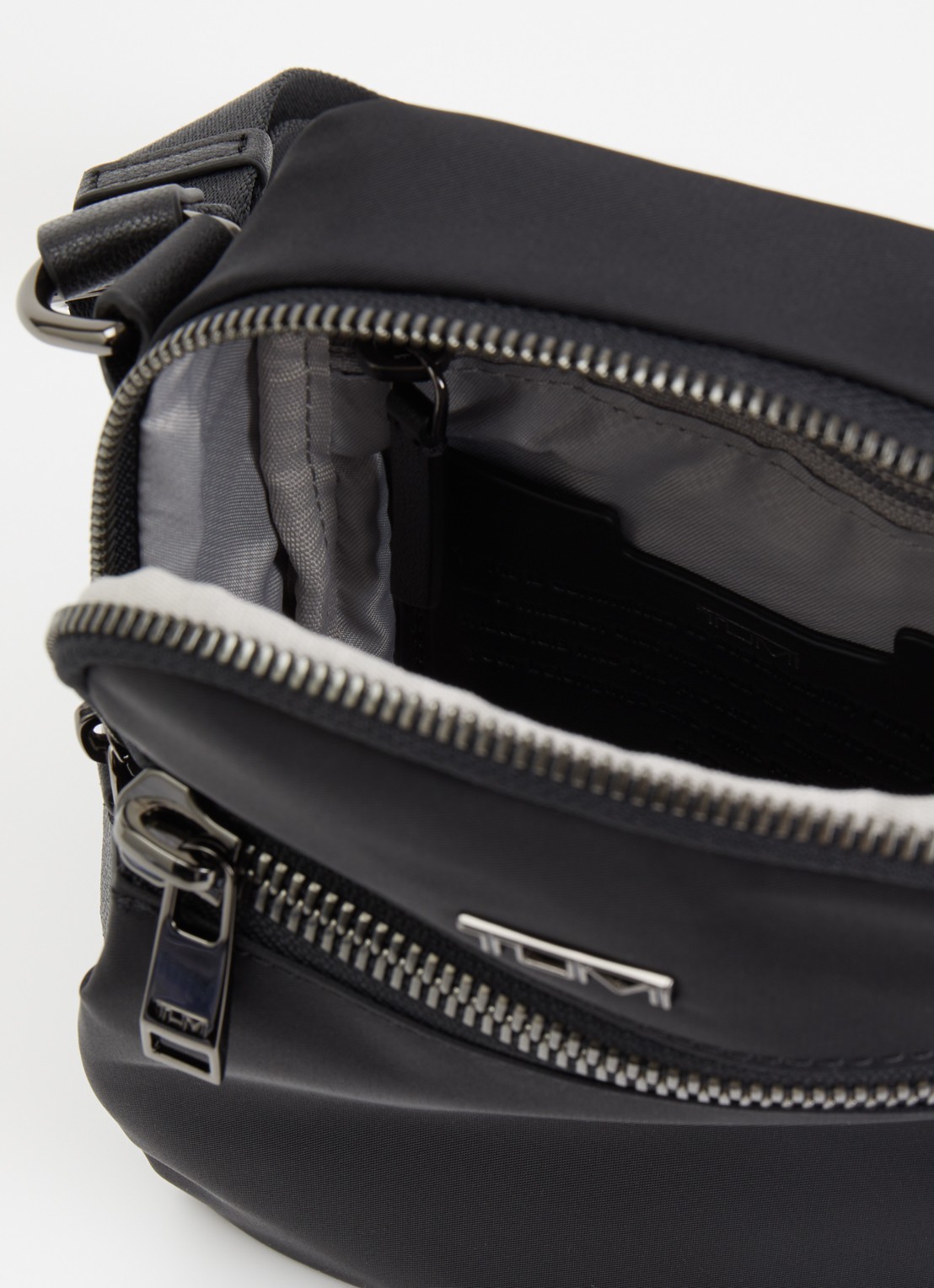TUMI Voyageur Persia crossbodytas van nylon met leren details - detail 3 zwart
