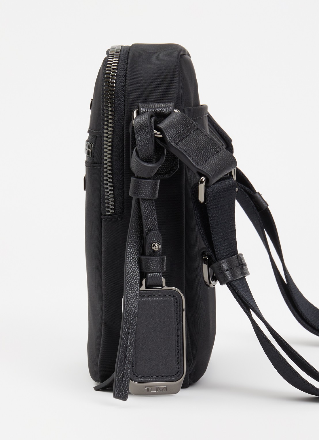 TUMI Voyageur Persia crossbodytas van nylon met leren details - detail 4 zwart