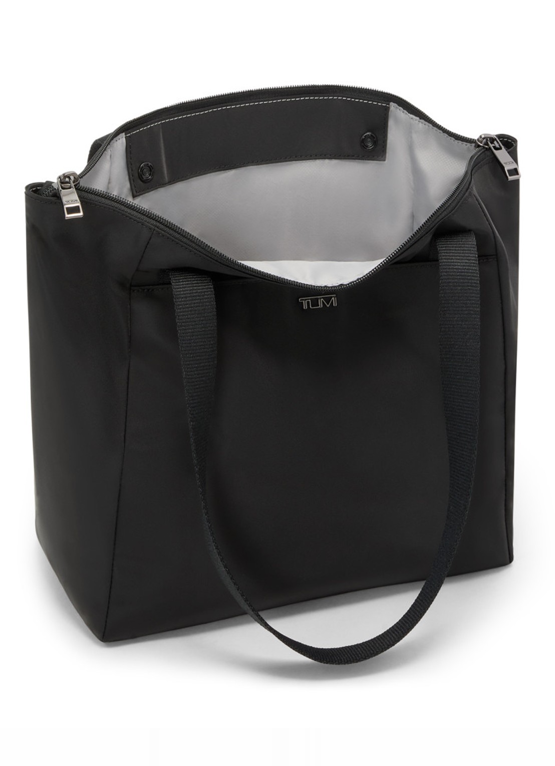 TUMI Voyageur Small shopper met uitneembaar etui - voorkant 6 zwart