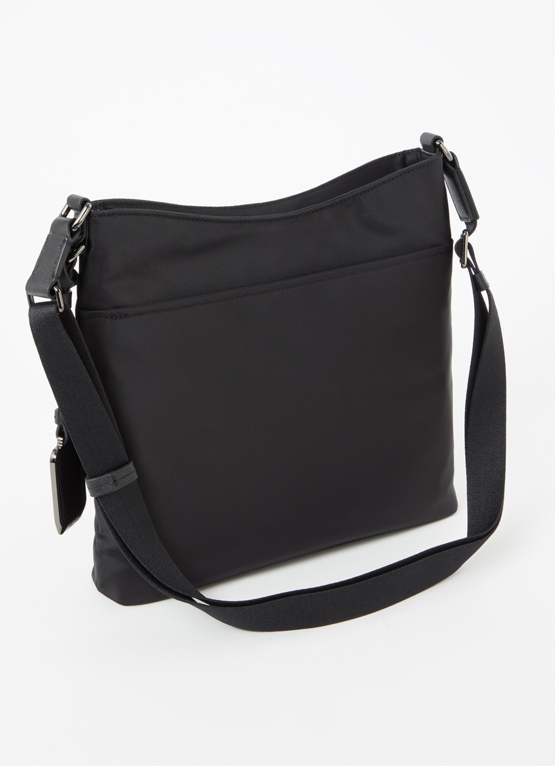 TUMI Voyageur Tyler crossbodytas met leren details - achterkant 4 zwart