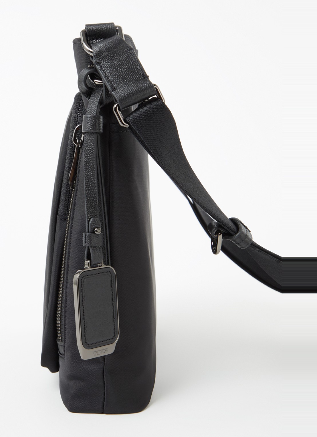 TUMI Voyageur Tyler crossbodytas met leren details - detail 3 zwart