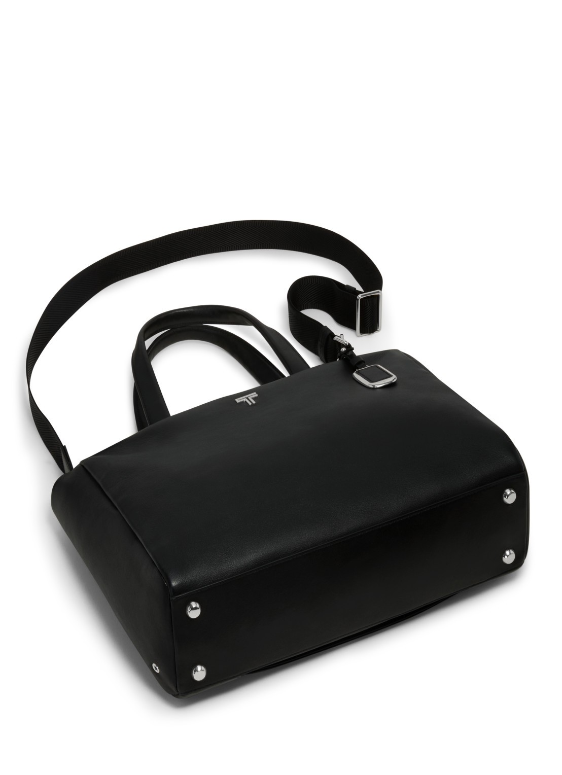 TUMI Voyageur Vail Medium crossbodytas met 16 inch laptopvak - achterkant 2 zwart