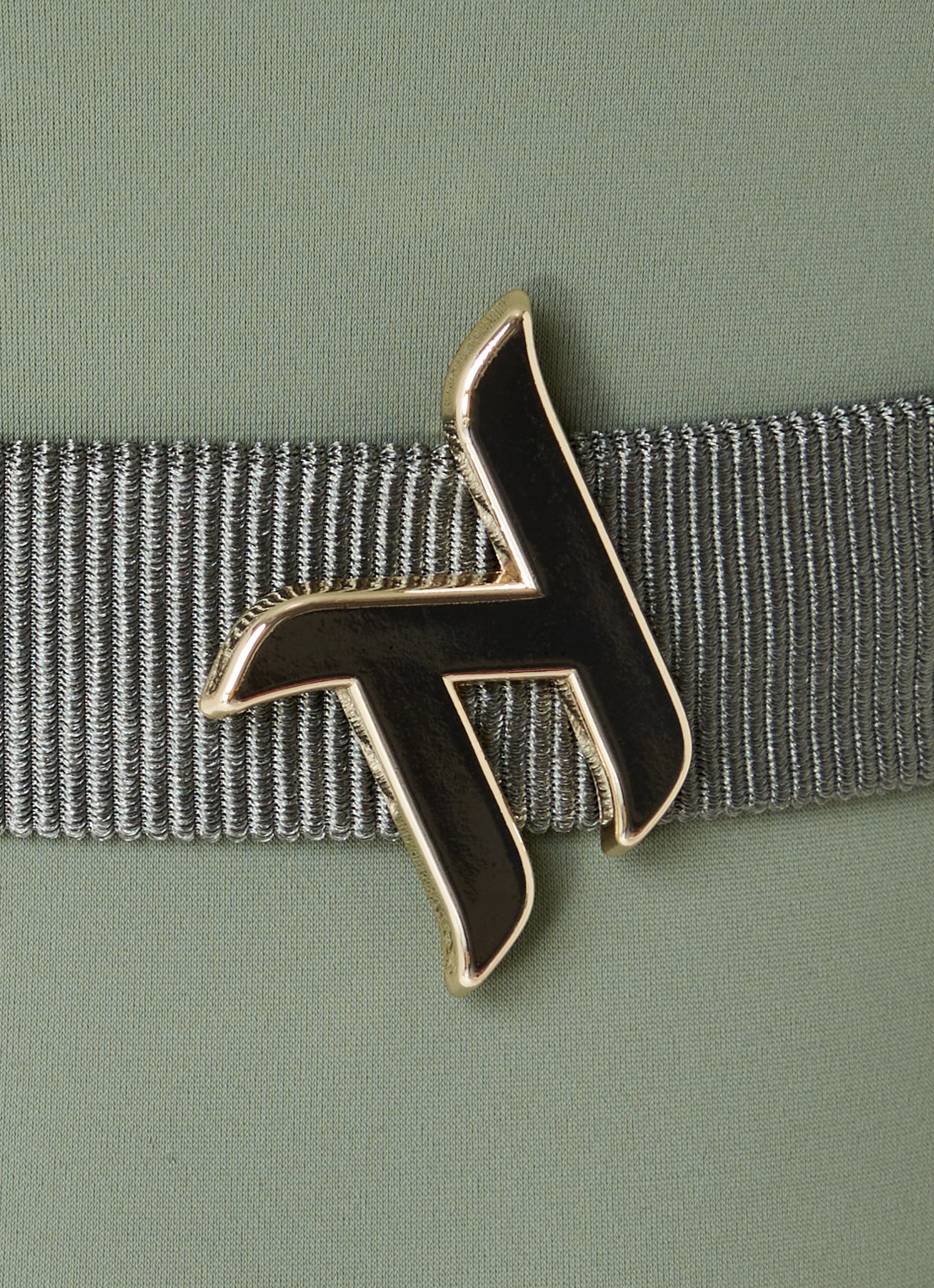Turana Atash Maraya badpak met ceintuur - detail 5 olijfgroen