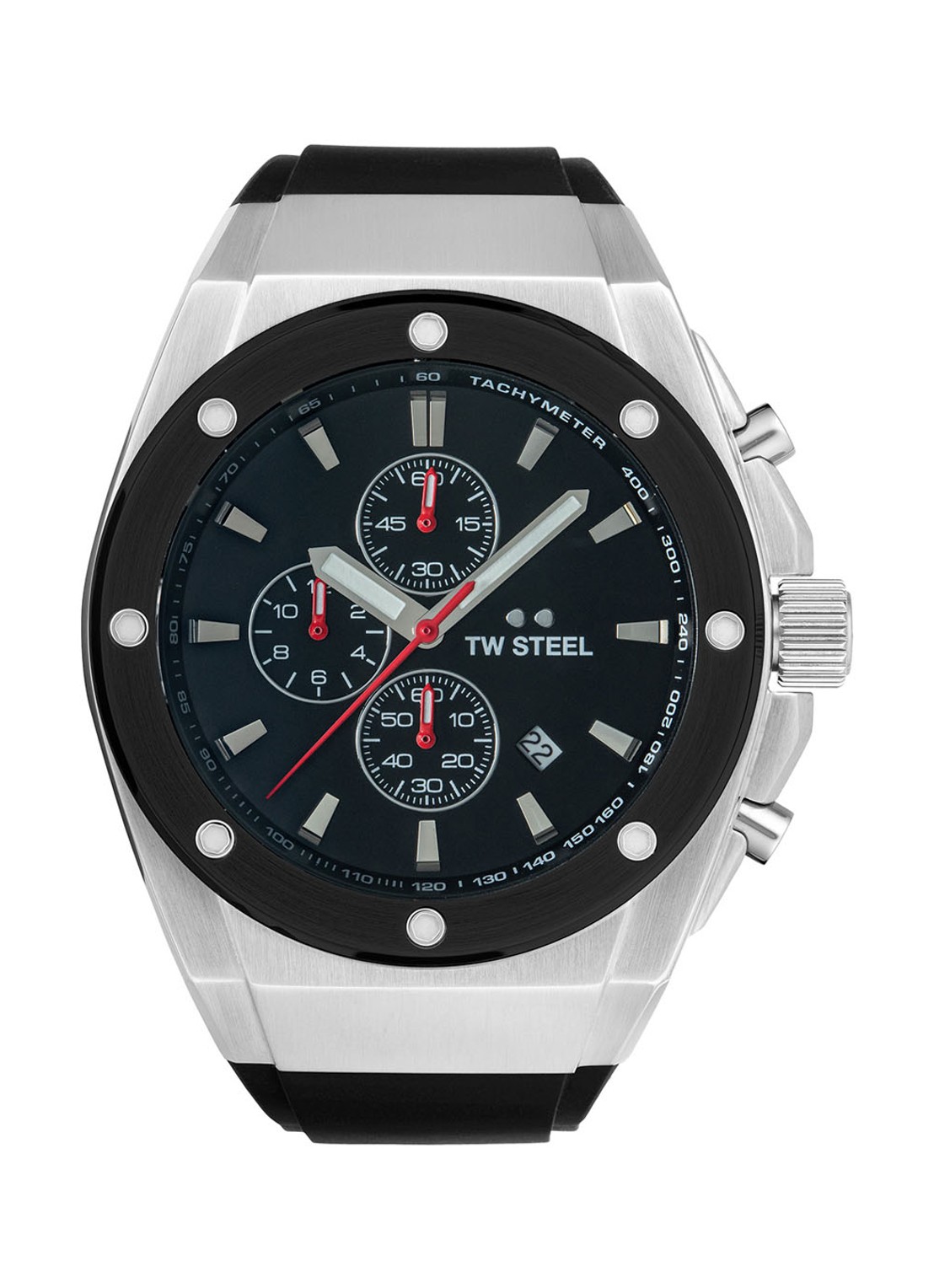 TW Steel Ceo Tech horloge TWCE4104 - voorkant 3 zilver