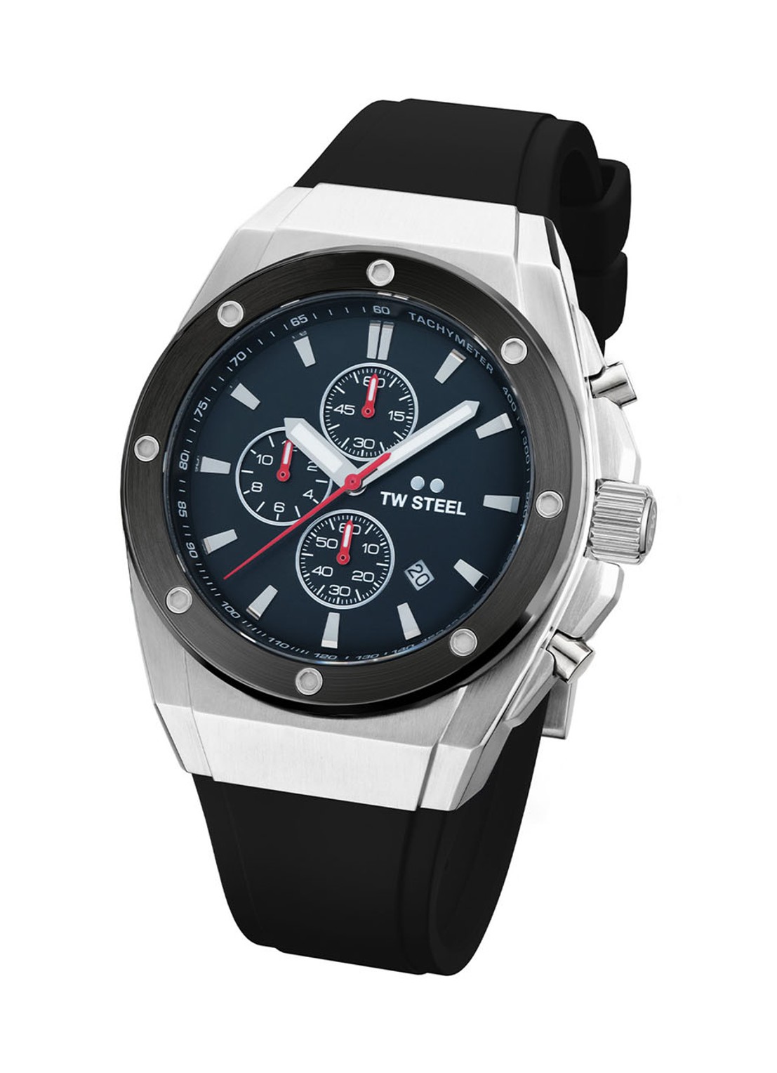 TW Steel Ceo Tech horloge TWCE4104 - voorkant 4 zilver
