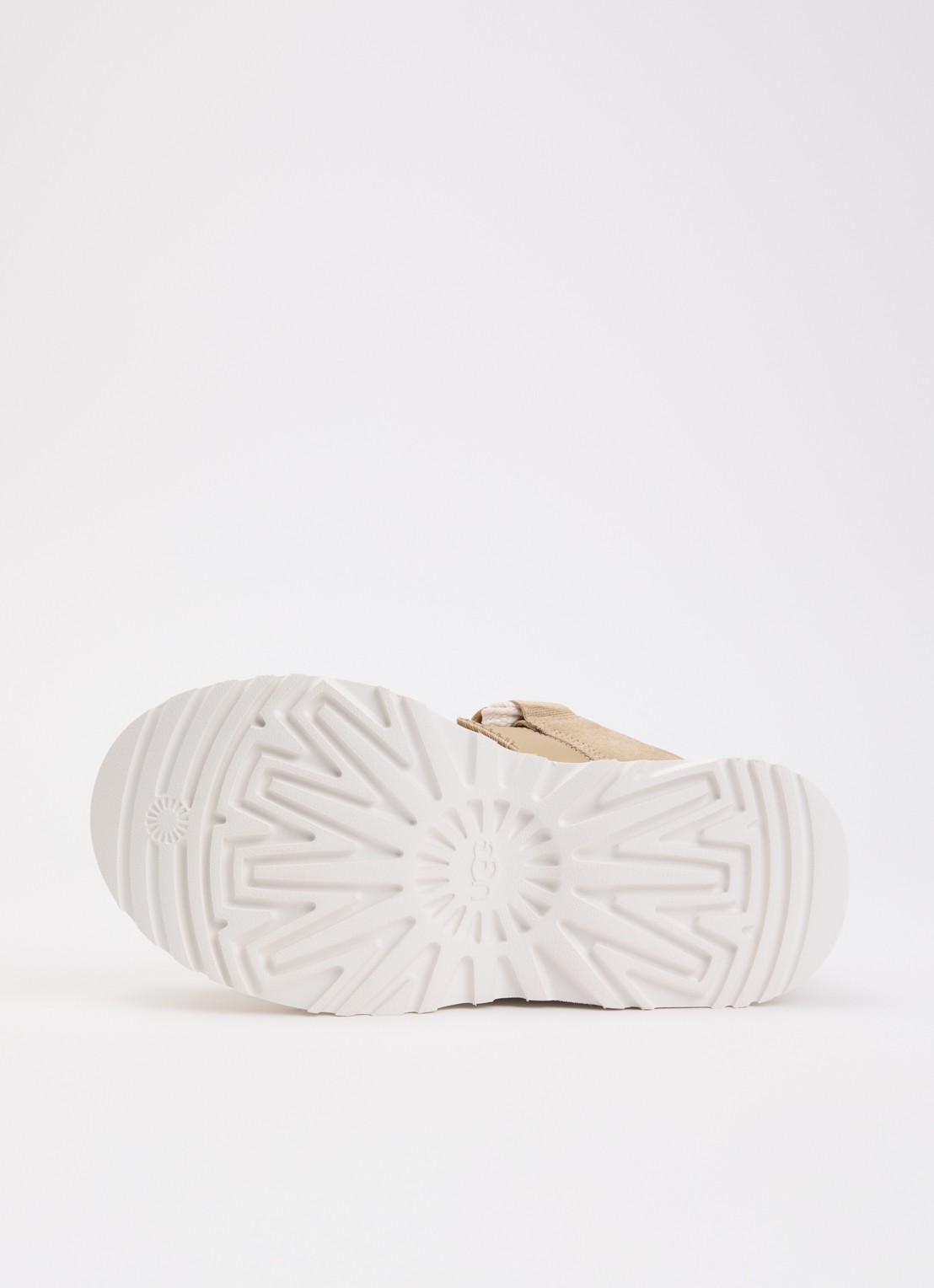 UGG Astromel sneaker met suède details en plateauzool - detail 5 zand