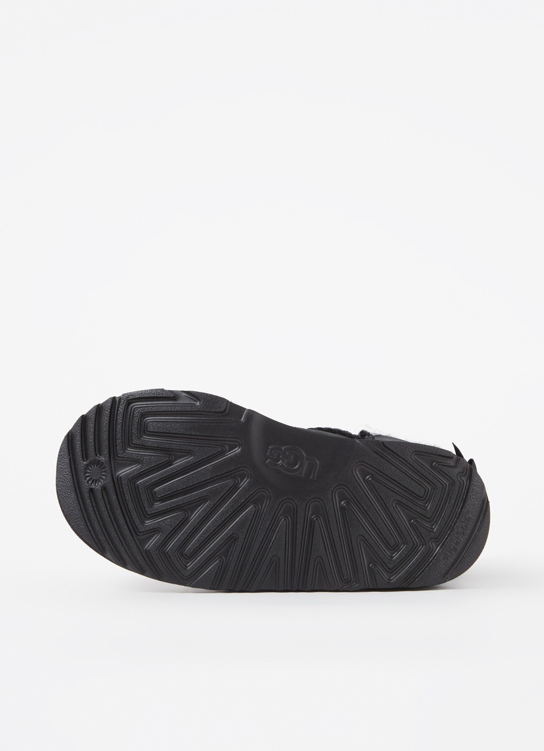 UGG Bailey Bow II laars van suède - detail 4 zwart