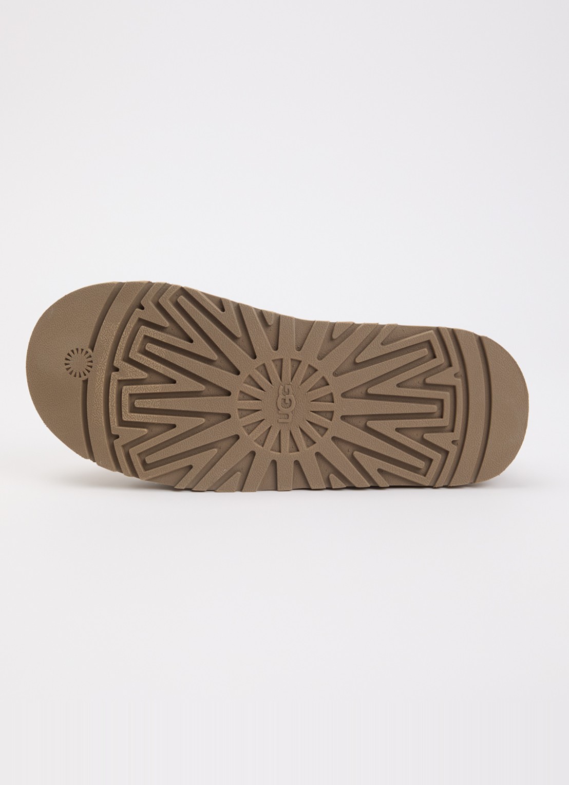 UGG Bea Mary Jane Meadow instapper van suède - detail 3 donkerbeige