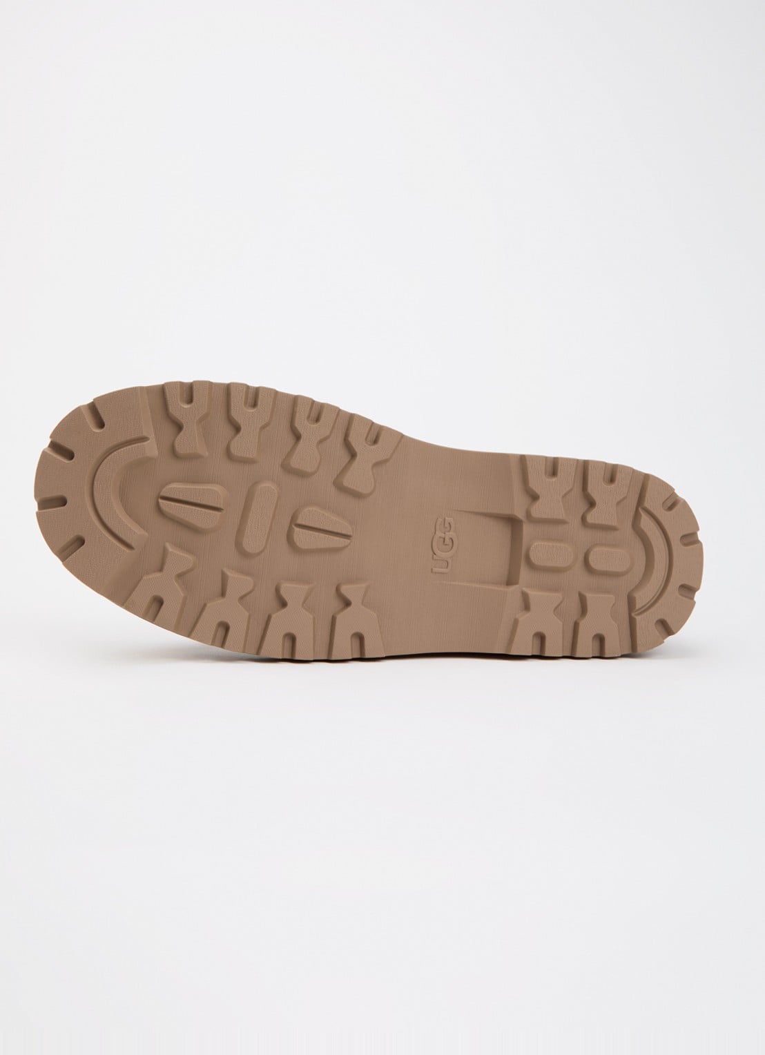 UGG Birch II laars van leer met details van suède - detail 2 cognac