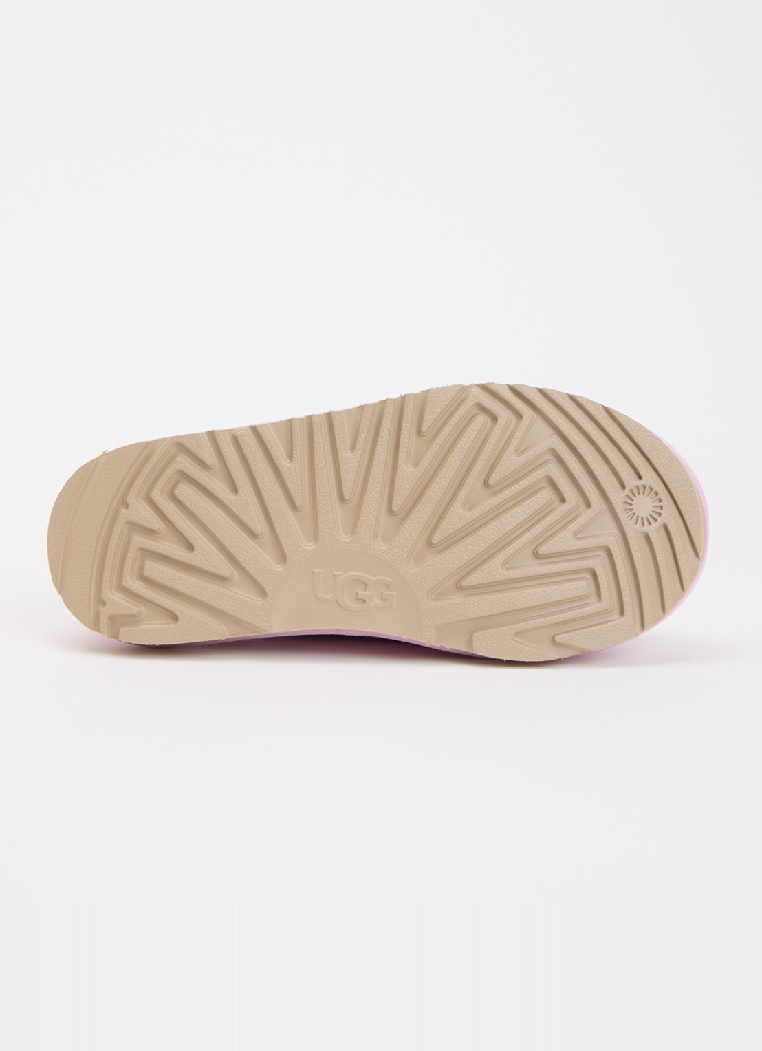 UGG Classic Micro instapper van suède - detail 4 roze