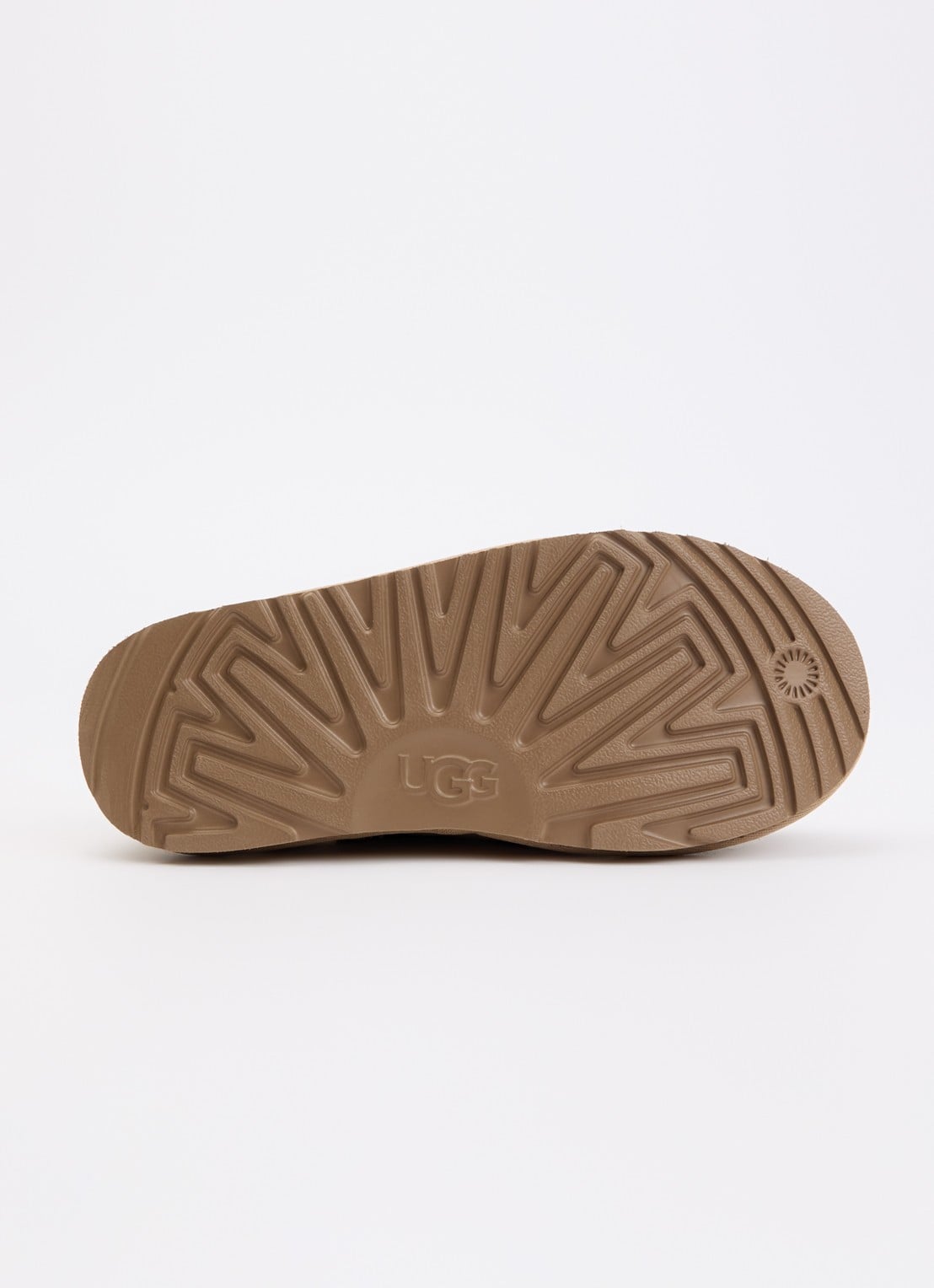 UGG Classic Micro instapper van suède - detail 4 beige