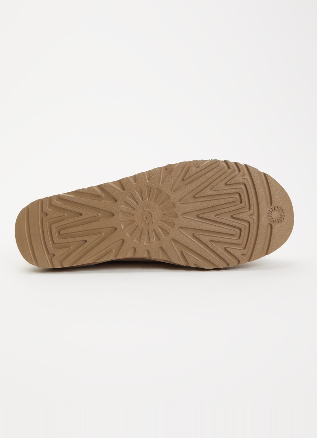 UGG Classic Micro instapper van suède - detail 3 donkerbeige