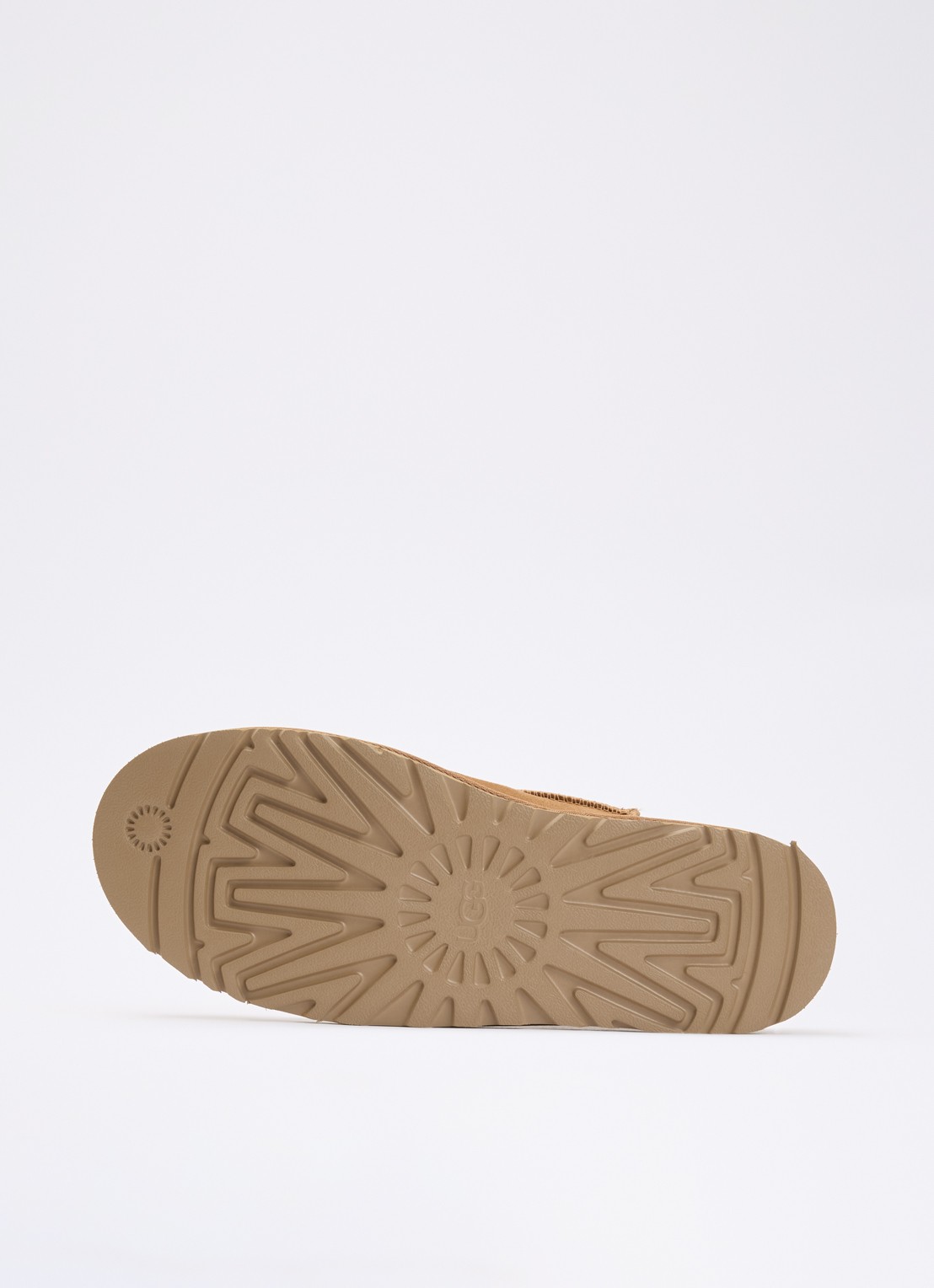 UGG Classic Micro instapper van suède - detail 3 camel