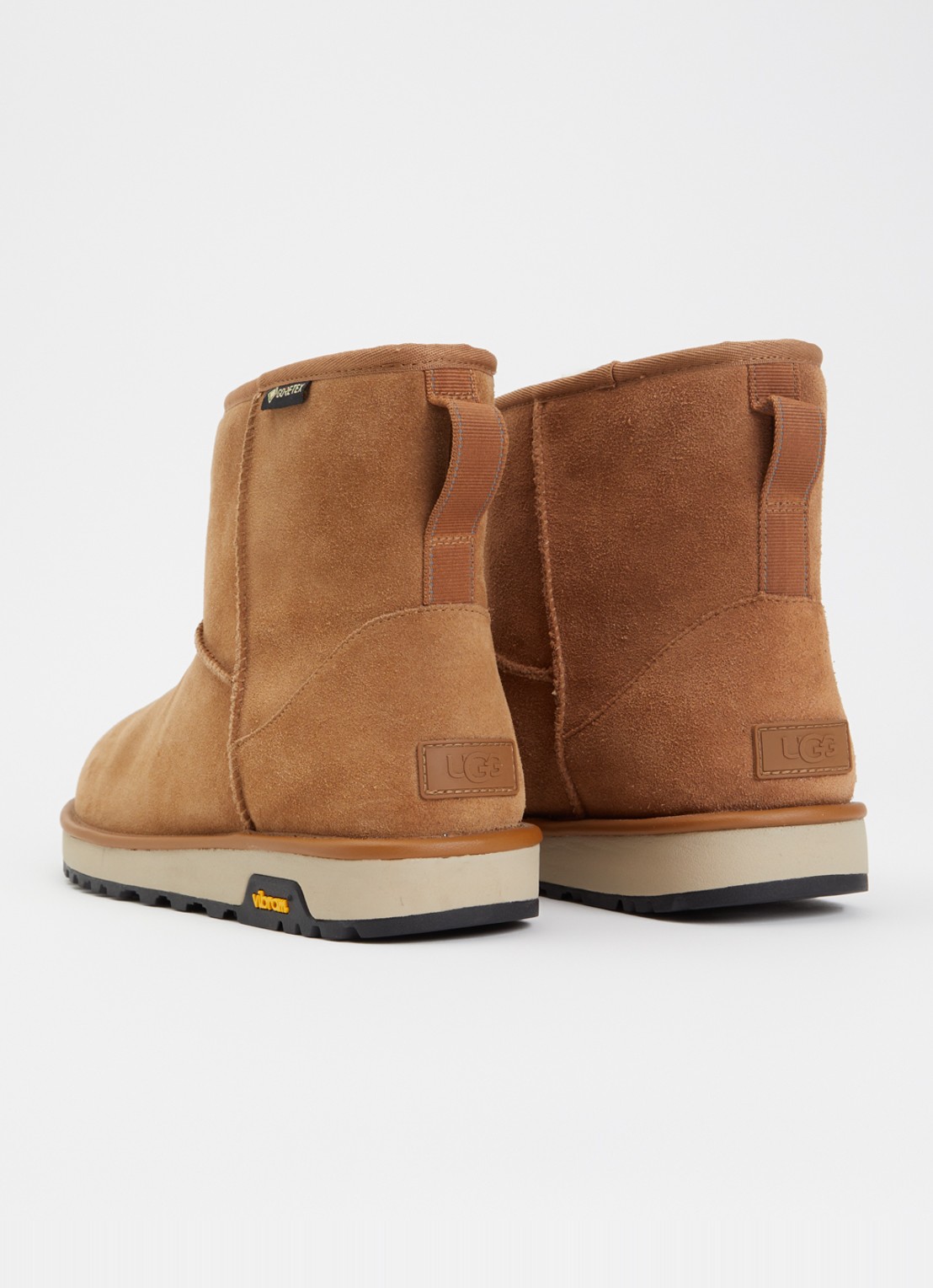 UGG Classic Mini GTX laars van suède - achterkant 5 camel
