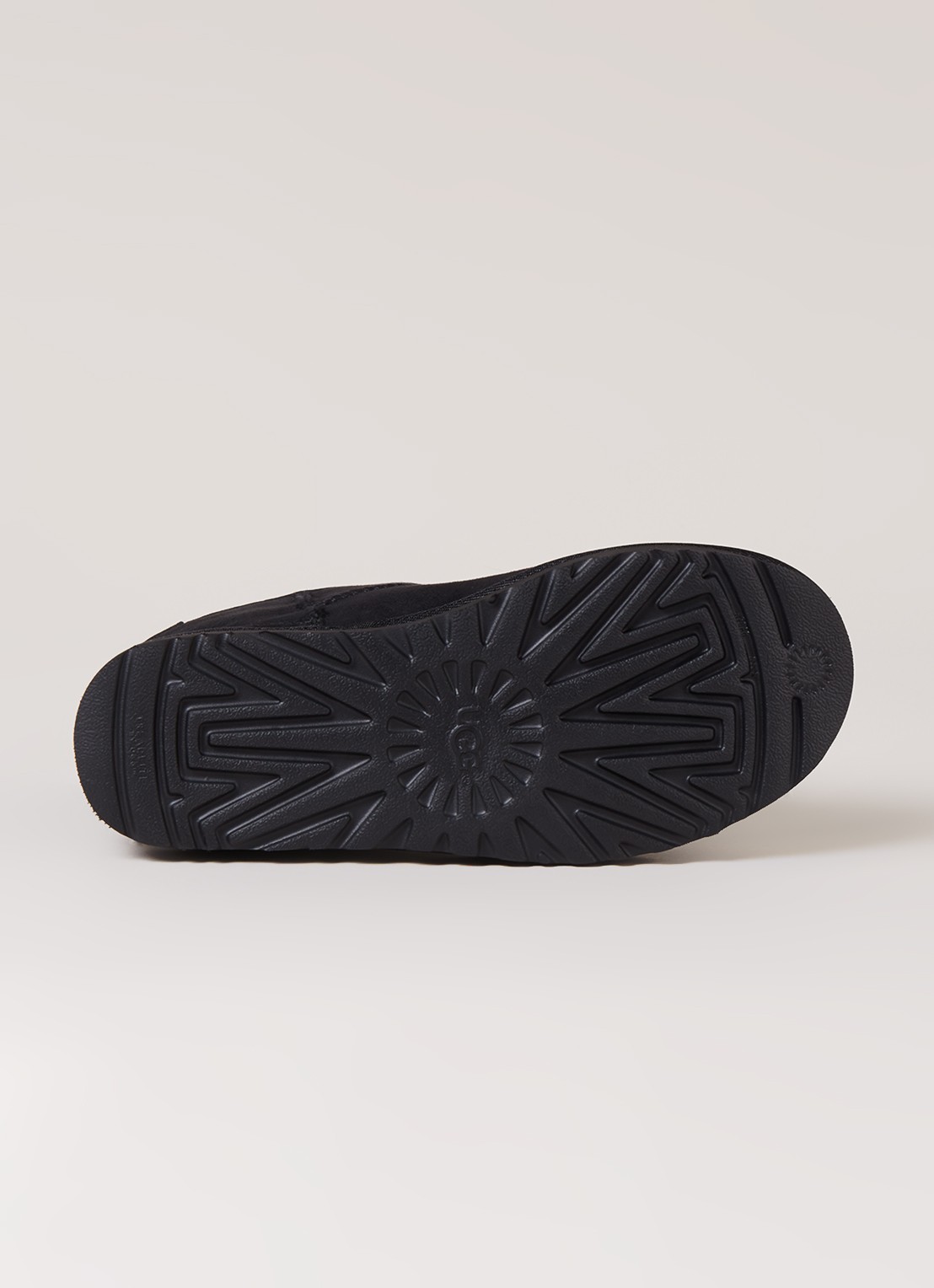 UGG Classic Mini II enkellaarsje van suède - detail 5 zwart