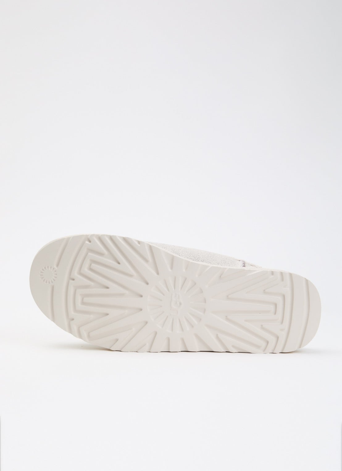 UGG Classic muiltje van leer - detail 5 wit