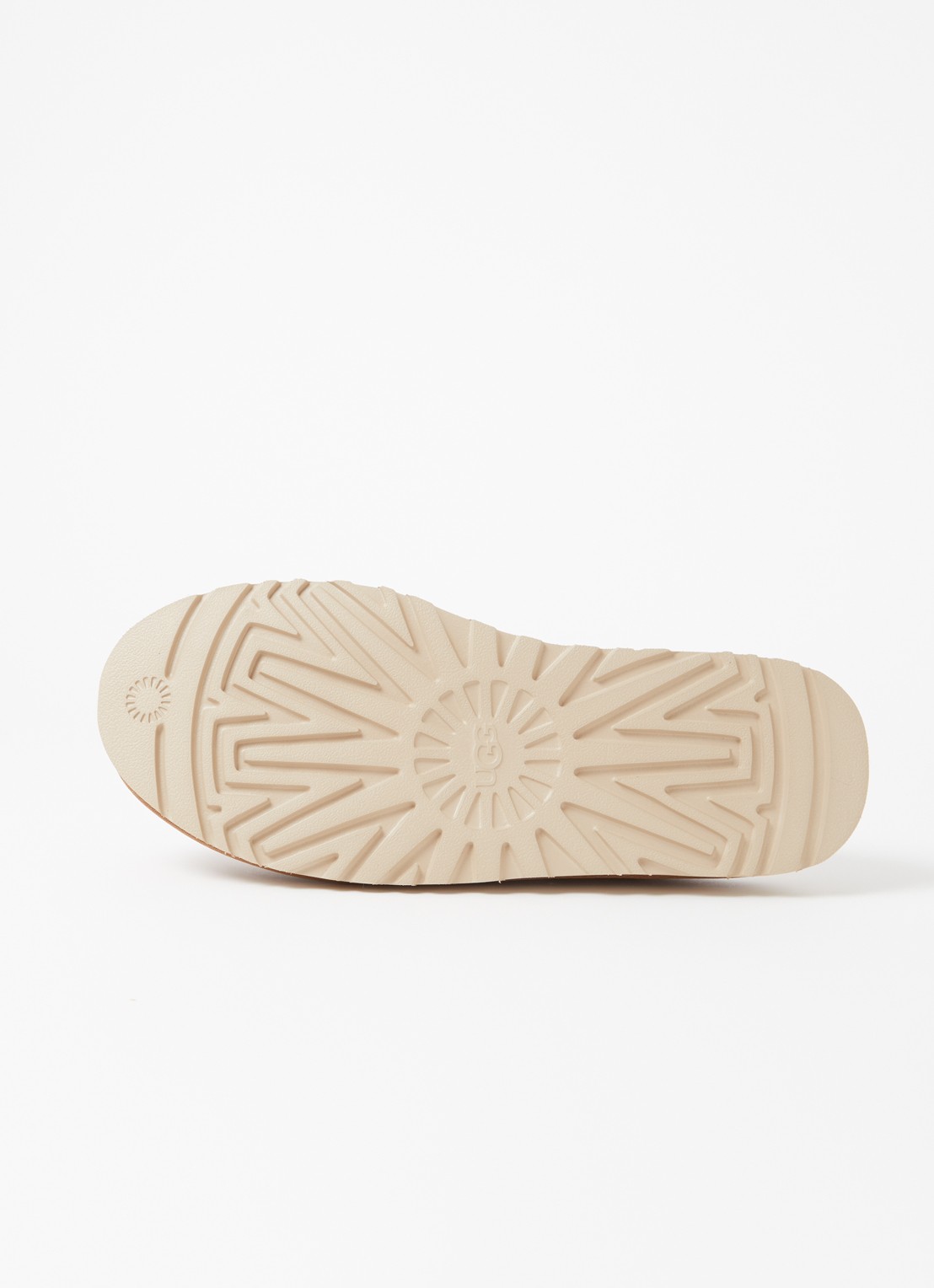 UGG Classic Slip-On muiltje van suède - detail 3 kastanjebruin