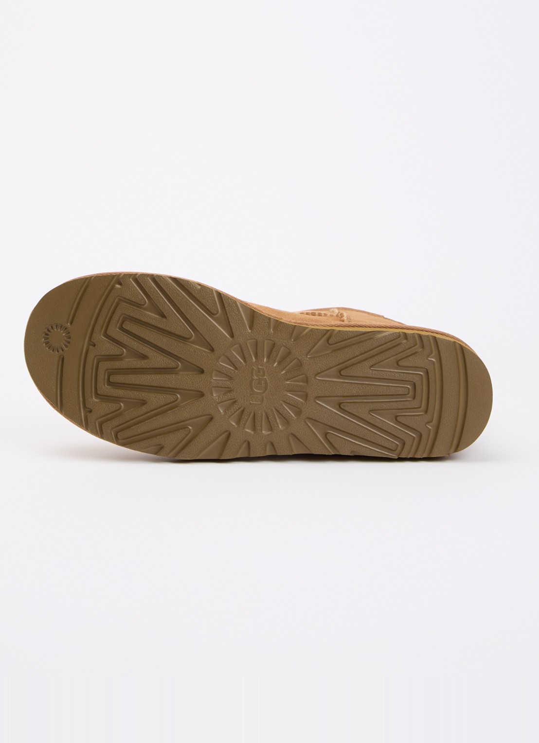 UGG Classic Ultra Mini laars van suède - detail 2 camel