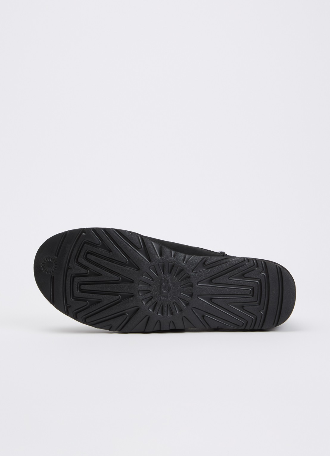 UGG Classic Ultra Mini laars van suède - detail 3 zwart