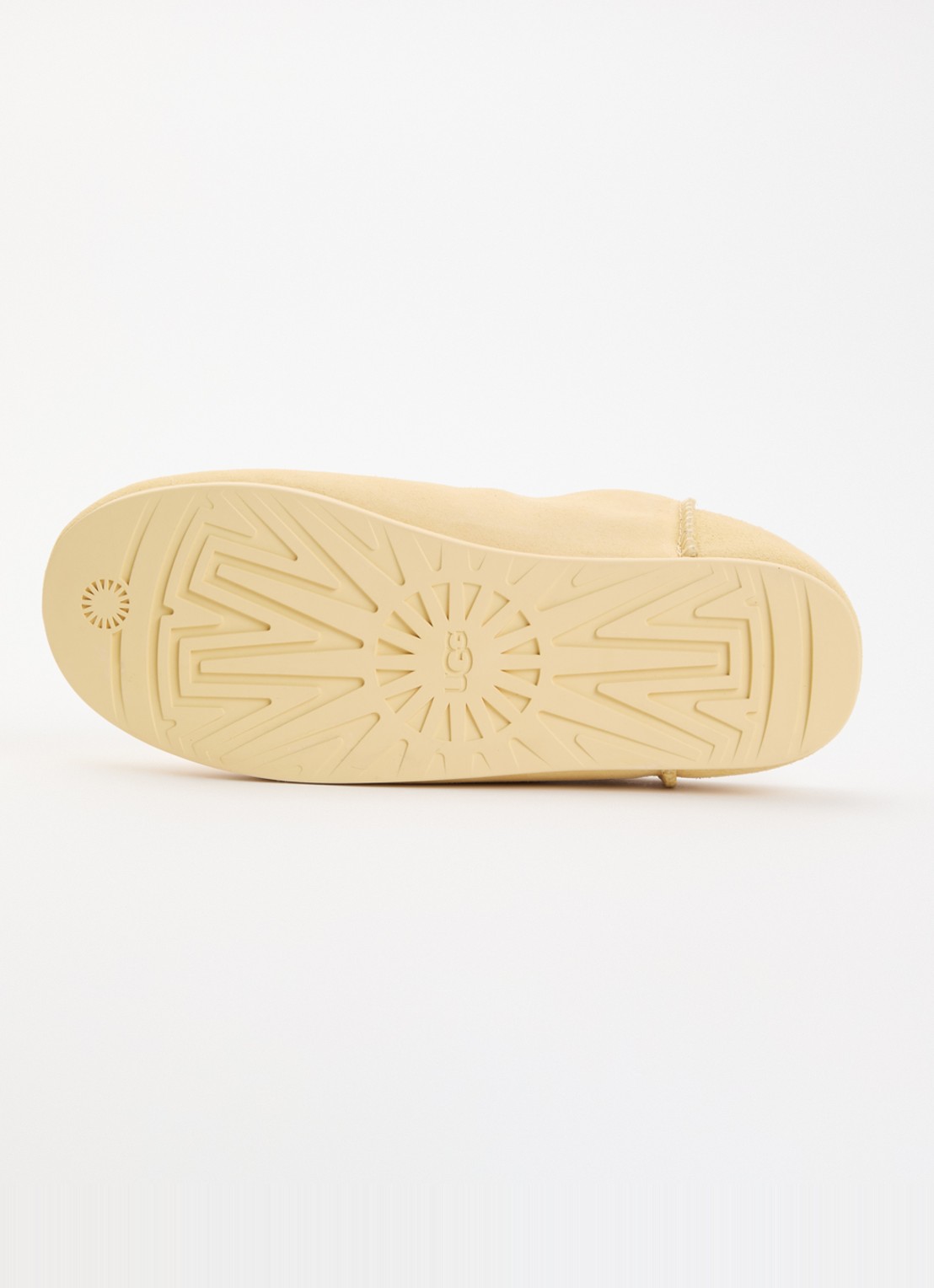 UGG Elea pantoffel van suède  - detail 3 ivoor