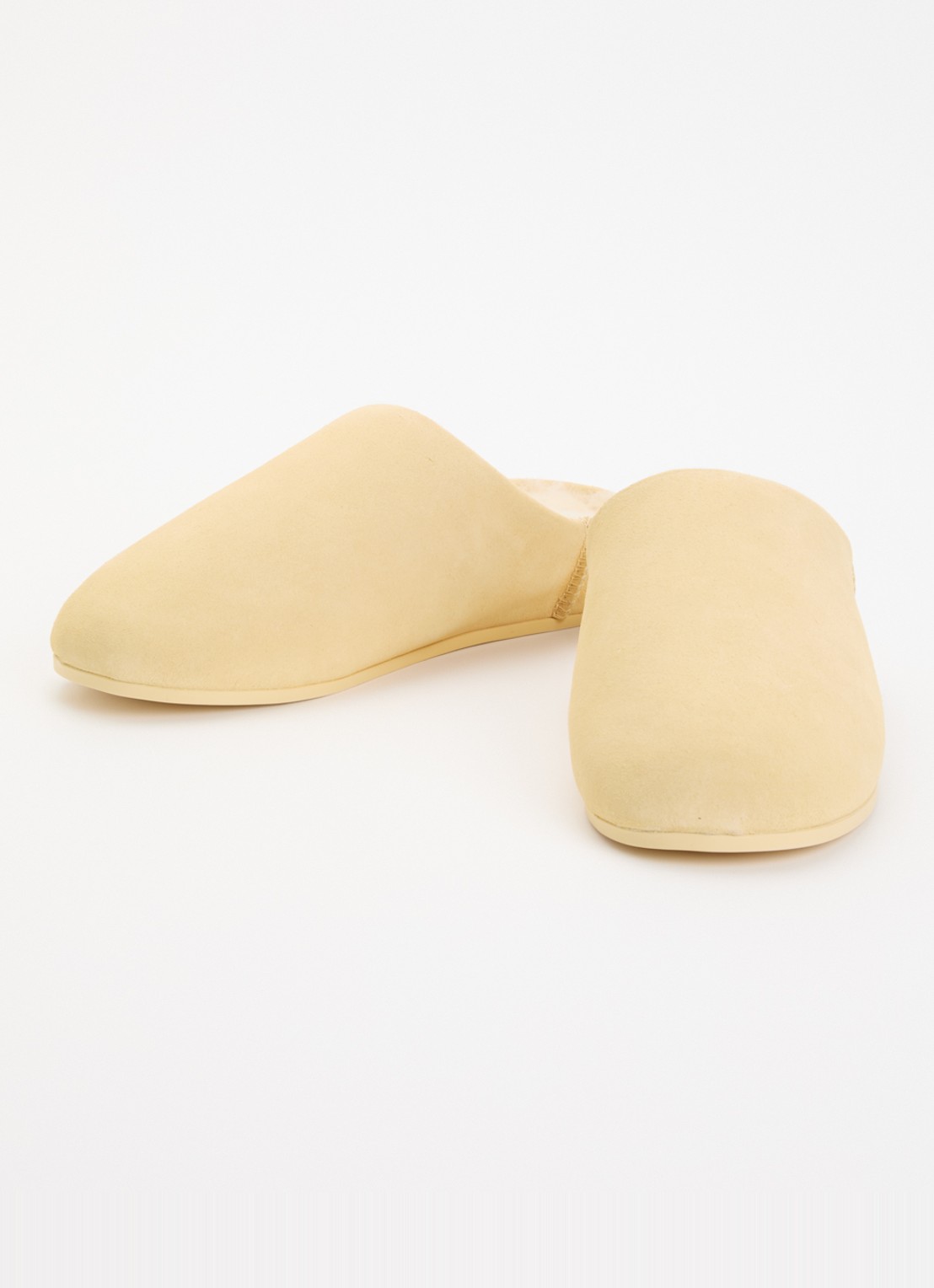 UGG Elea pantoffels van suède  - detail ivoor