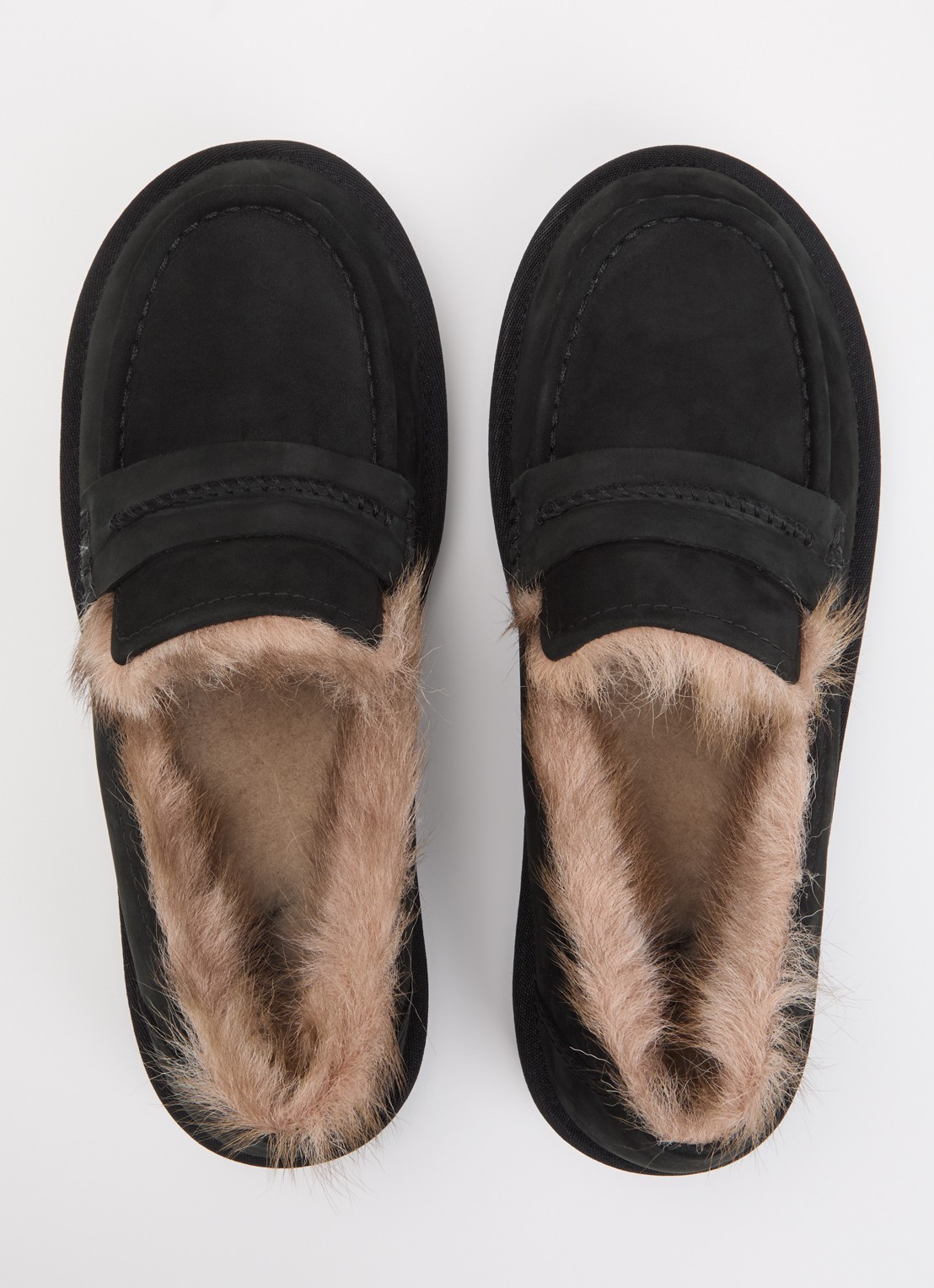 UGG Ellis loafer van nubuck - detail 2 zwart