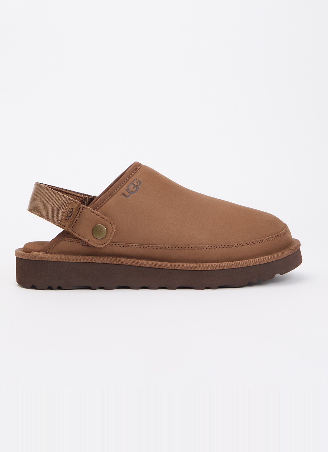 UGG Goldencoast muiltje van nubuck - voorkant 2 bruin