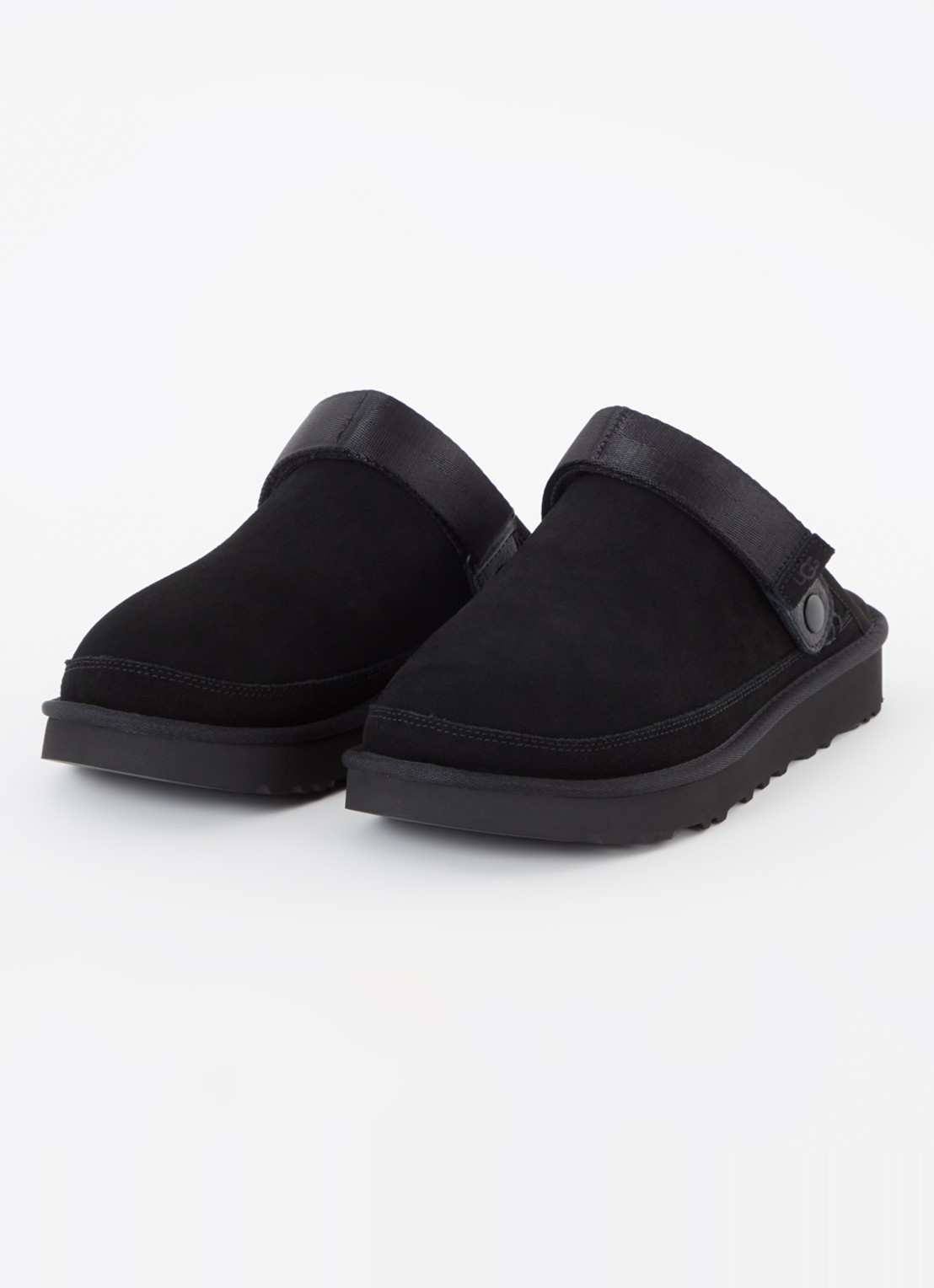 UGG Goldencoast muiltje van suède - detail 2 zwart