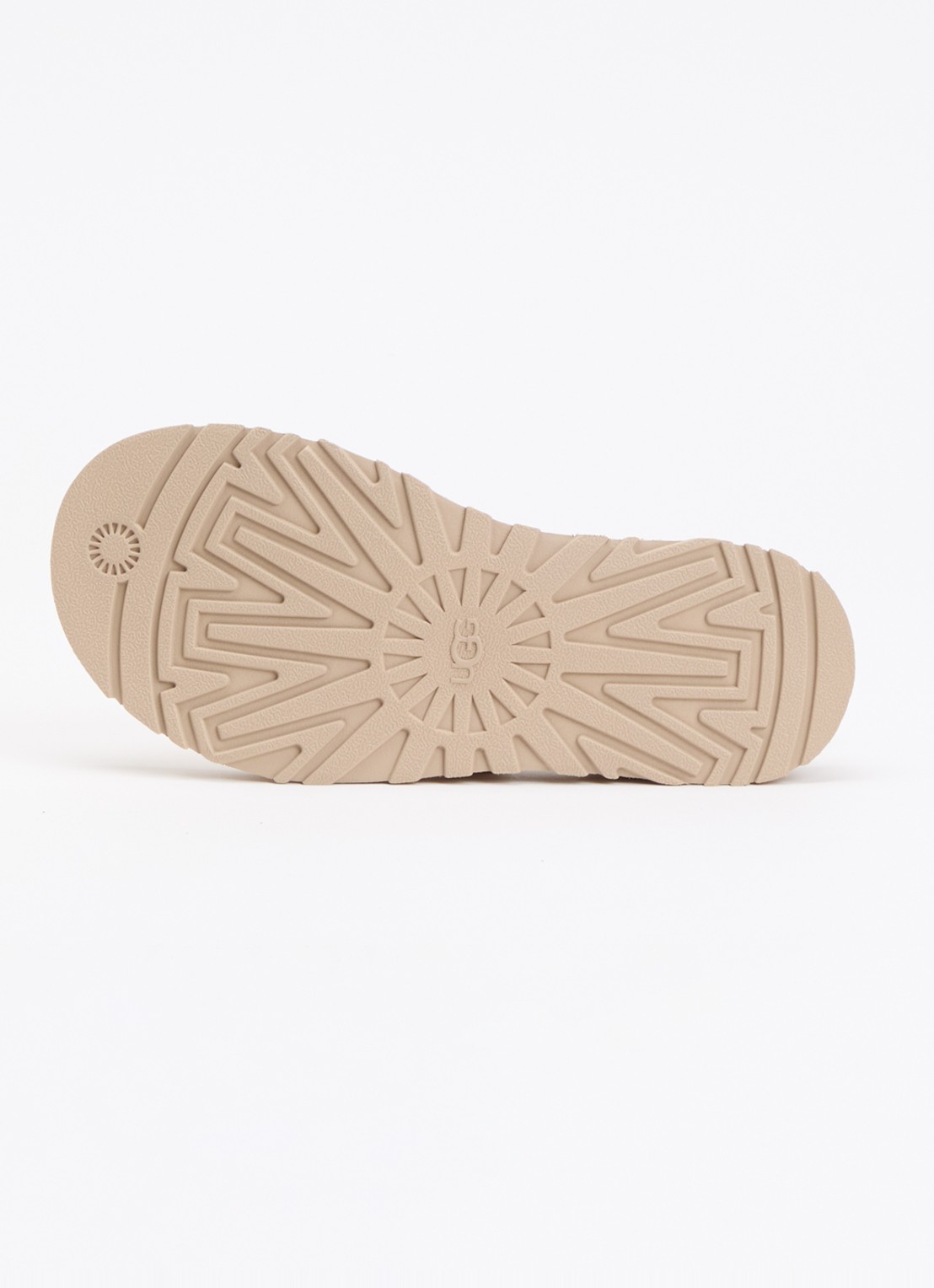 UGG GoldenGaze Toe Post sandaal van suède - detail 5 zand