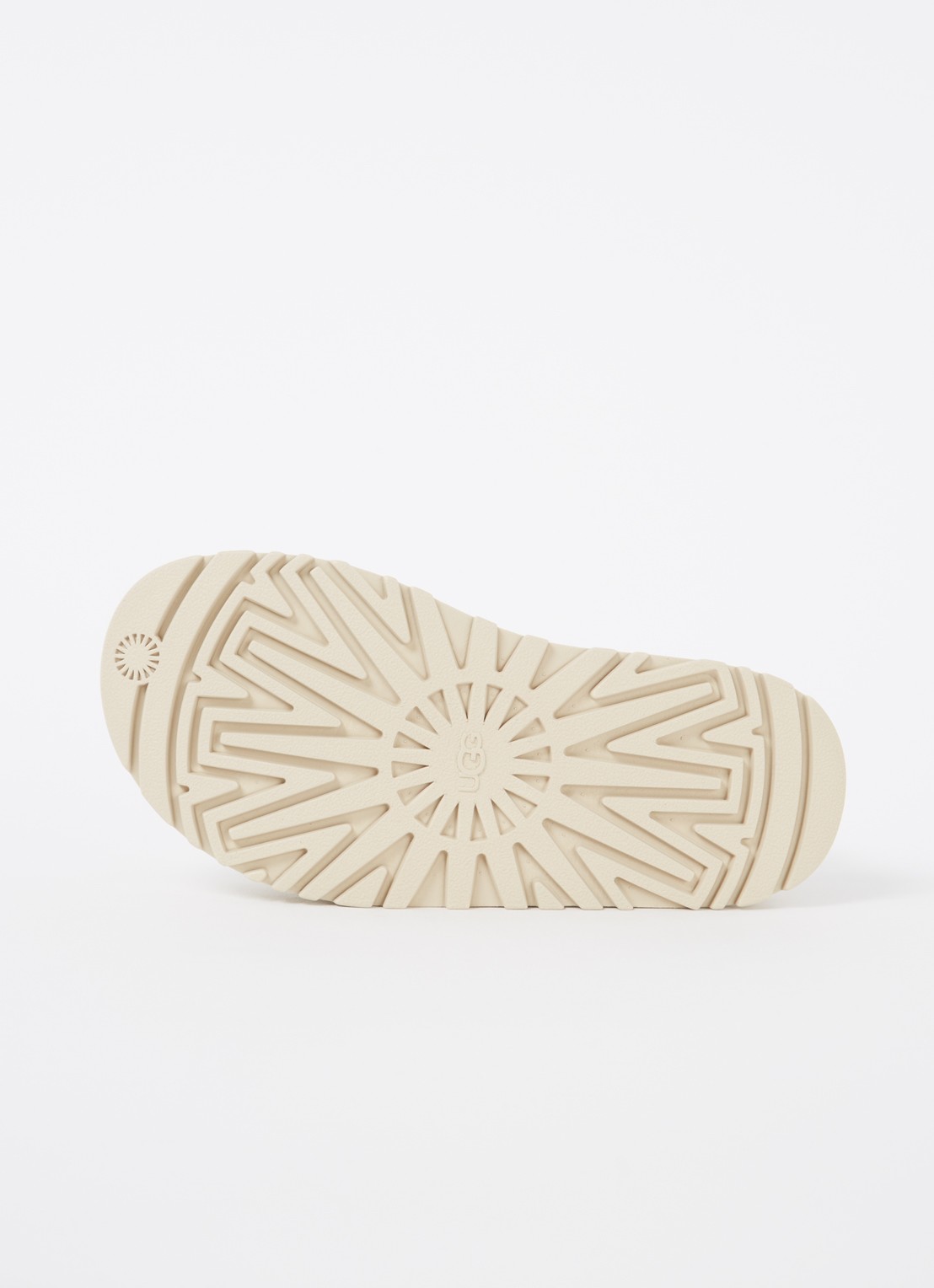 UGG Goldenglow sandaal met logo - detail 4 beige
