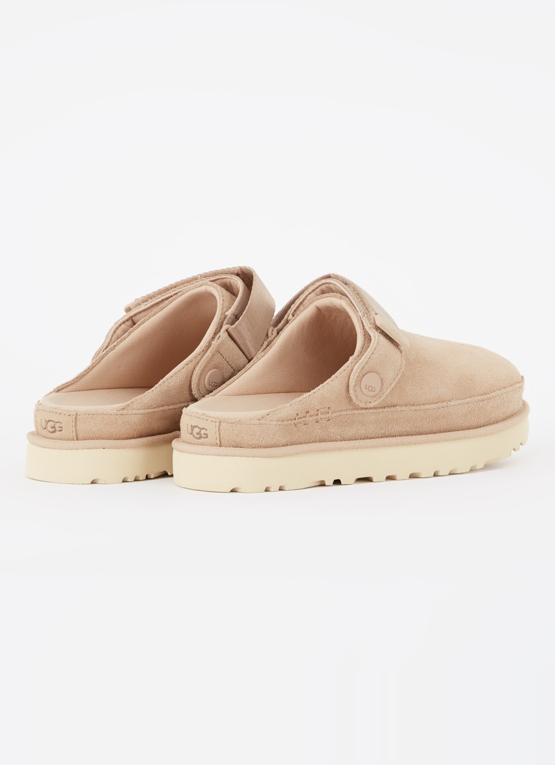 UGG Goldenstar instapper van suède - achterkant beige