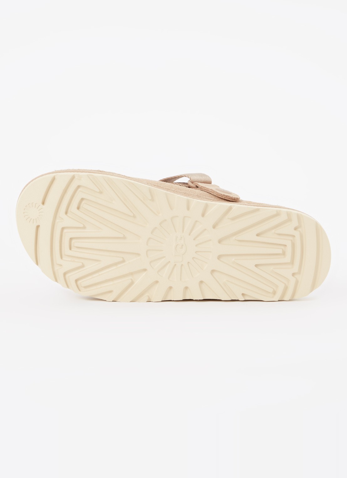 UGG Goldenstar instapper van suède - detail 4 beige
