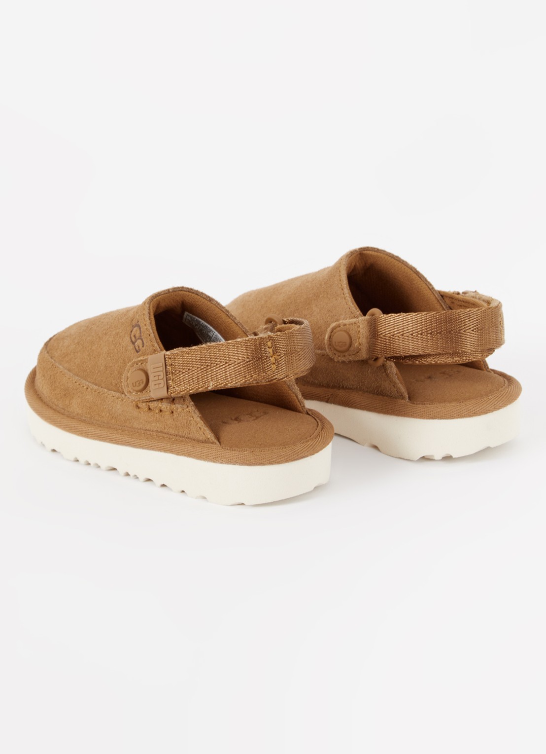 UGG Goldenstar muiltje van suède - achterkant 4 kastanjebruin