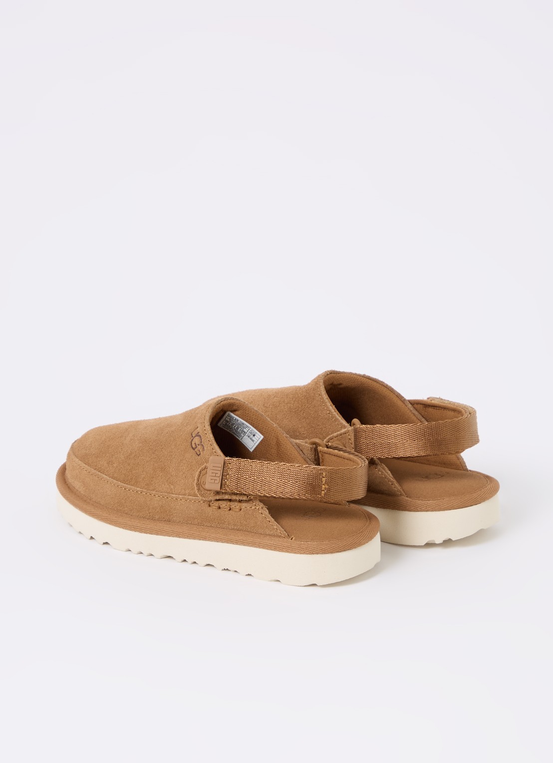 UGG Goldenstar muiltje van suède - achterkant 5 kastanjebruin
