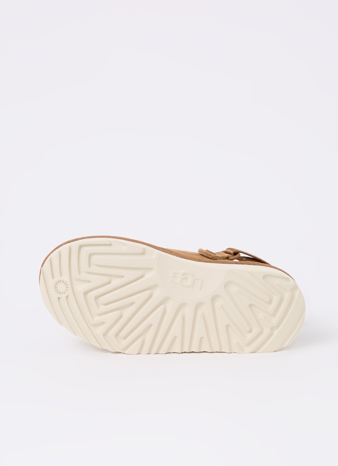 UGG Goldenstar muiltje van suède - detail 7 kastanjebruin