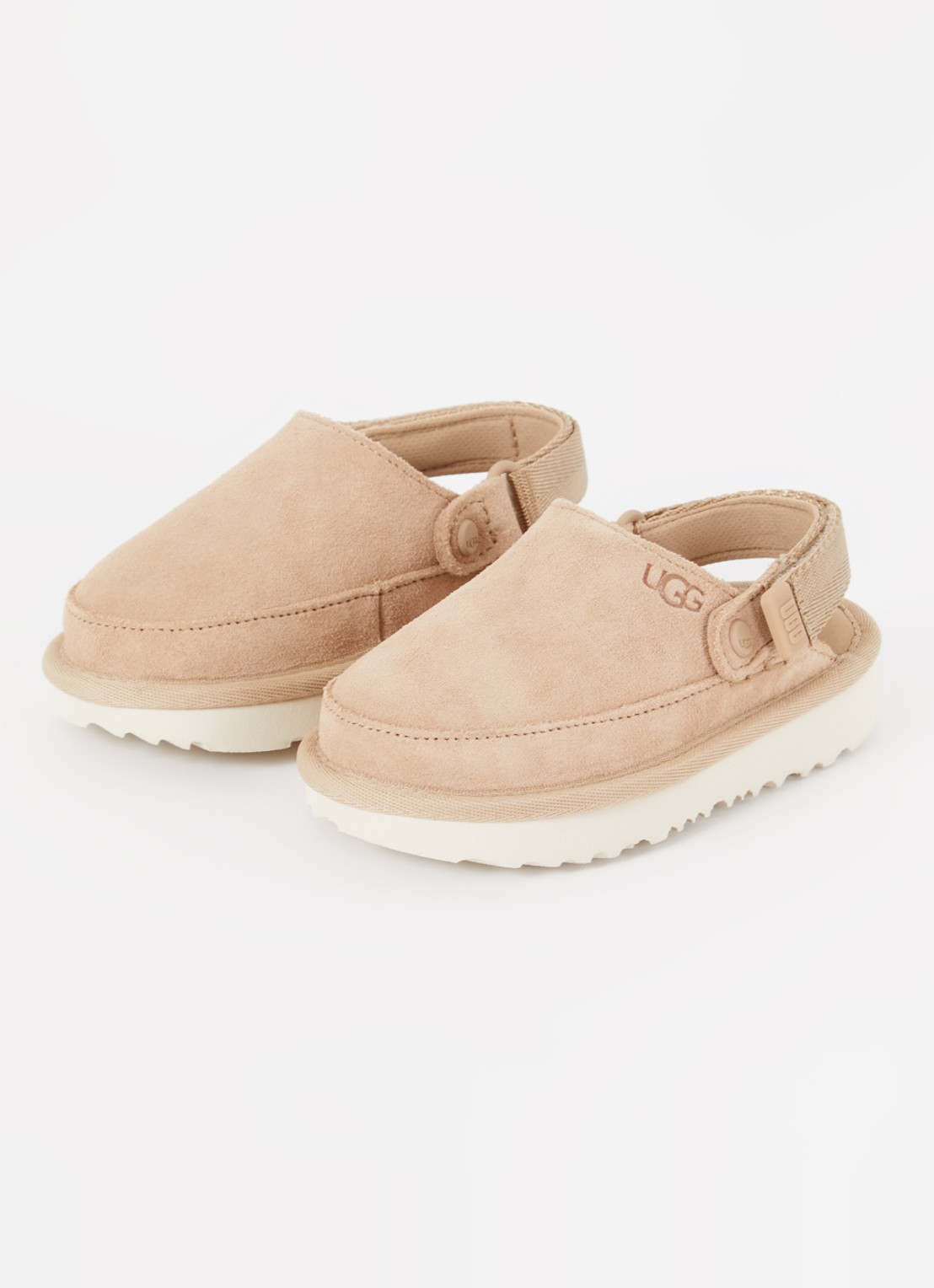 UGG Goldenstar muiltje van suède - voorkant 6 beige