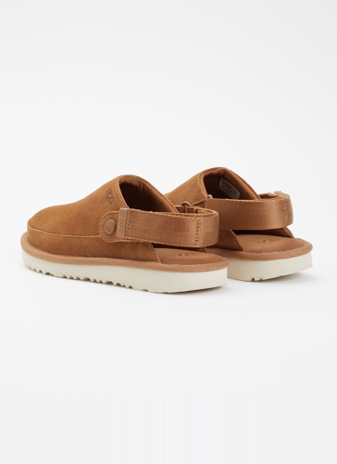 UGG Goldenstar muiltje van suède - achterkant hazelnootbruin