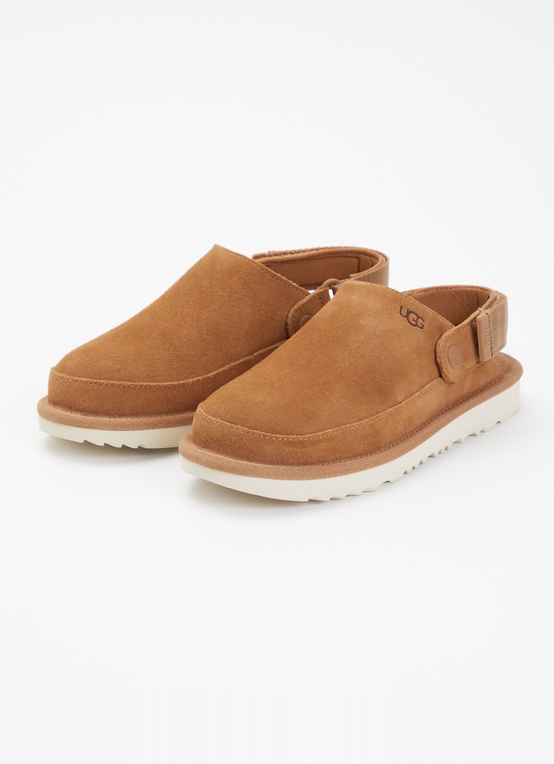 UGG Goldenstar muiltje van suède - voorkant 3 hazelnootbruin