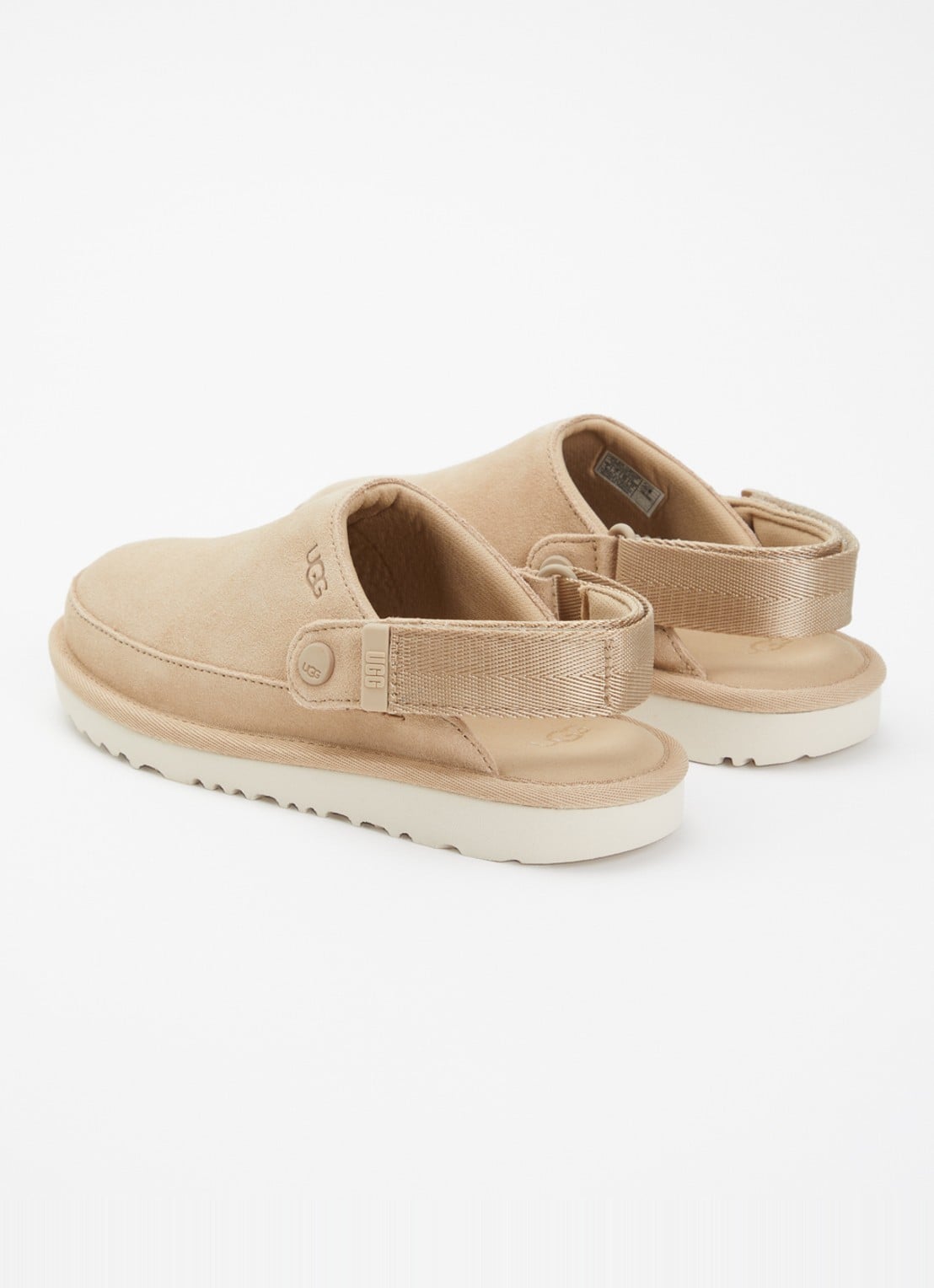 UGG Goldenstar muiltje van suède - achterkant 4 beige