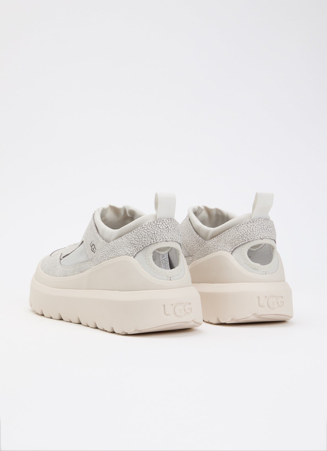UGG Heritage Utility Axoid sneaker van leer - achterkant 5 wit