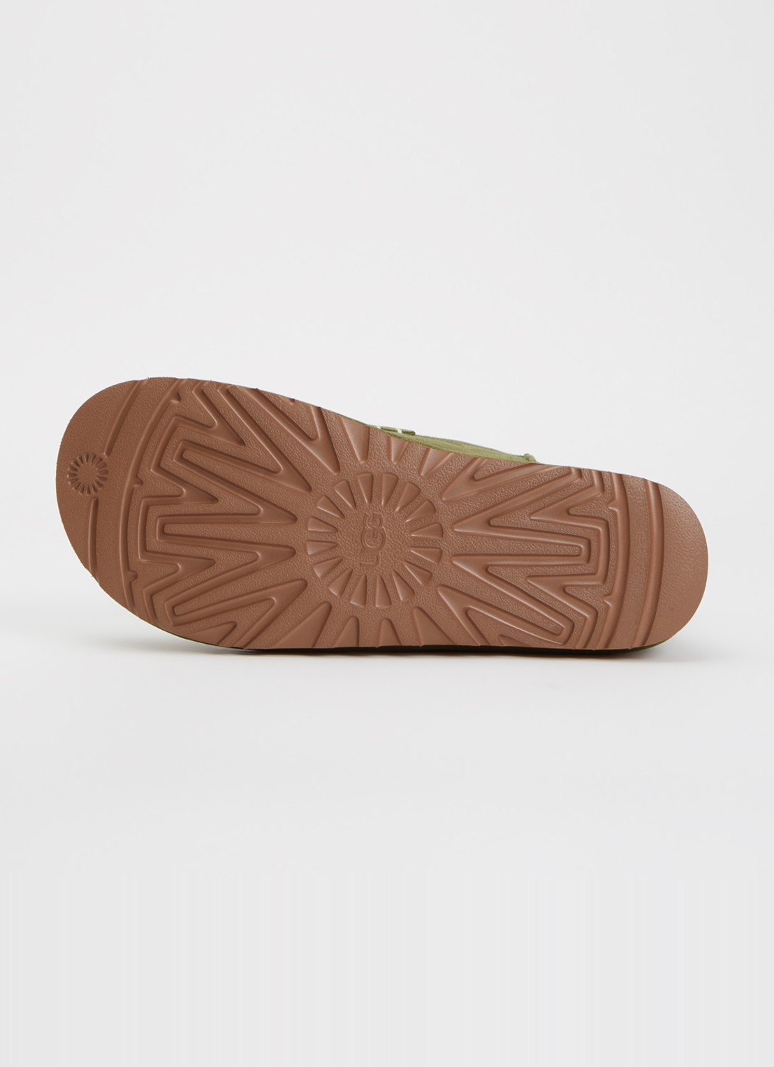 UGG Loafer Boot enkellaarsje van lamssuède - detail 3 mosgroen