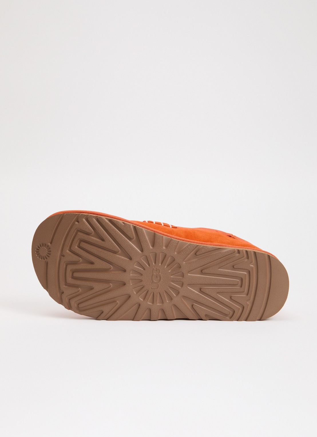 UGG Loafer instapper van lamssuède - detail 4 donkeroranje