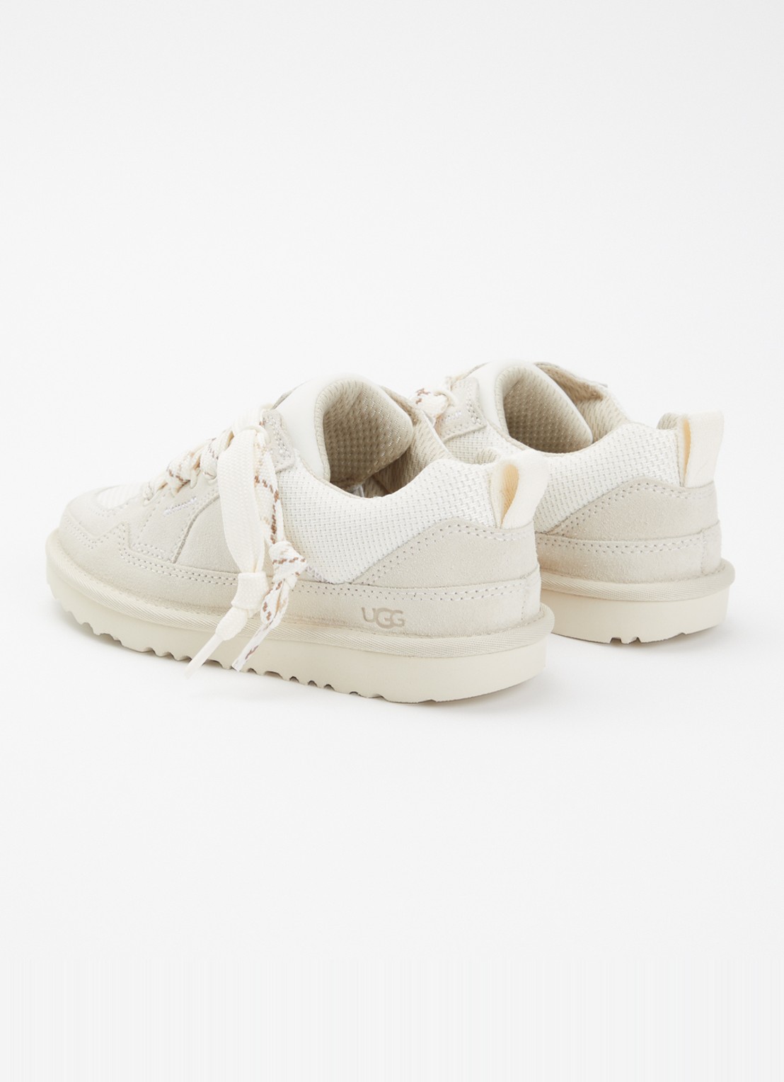 UGG Low Lowmel sneaker van suède - achterkant 4 beige